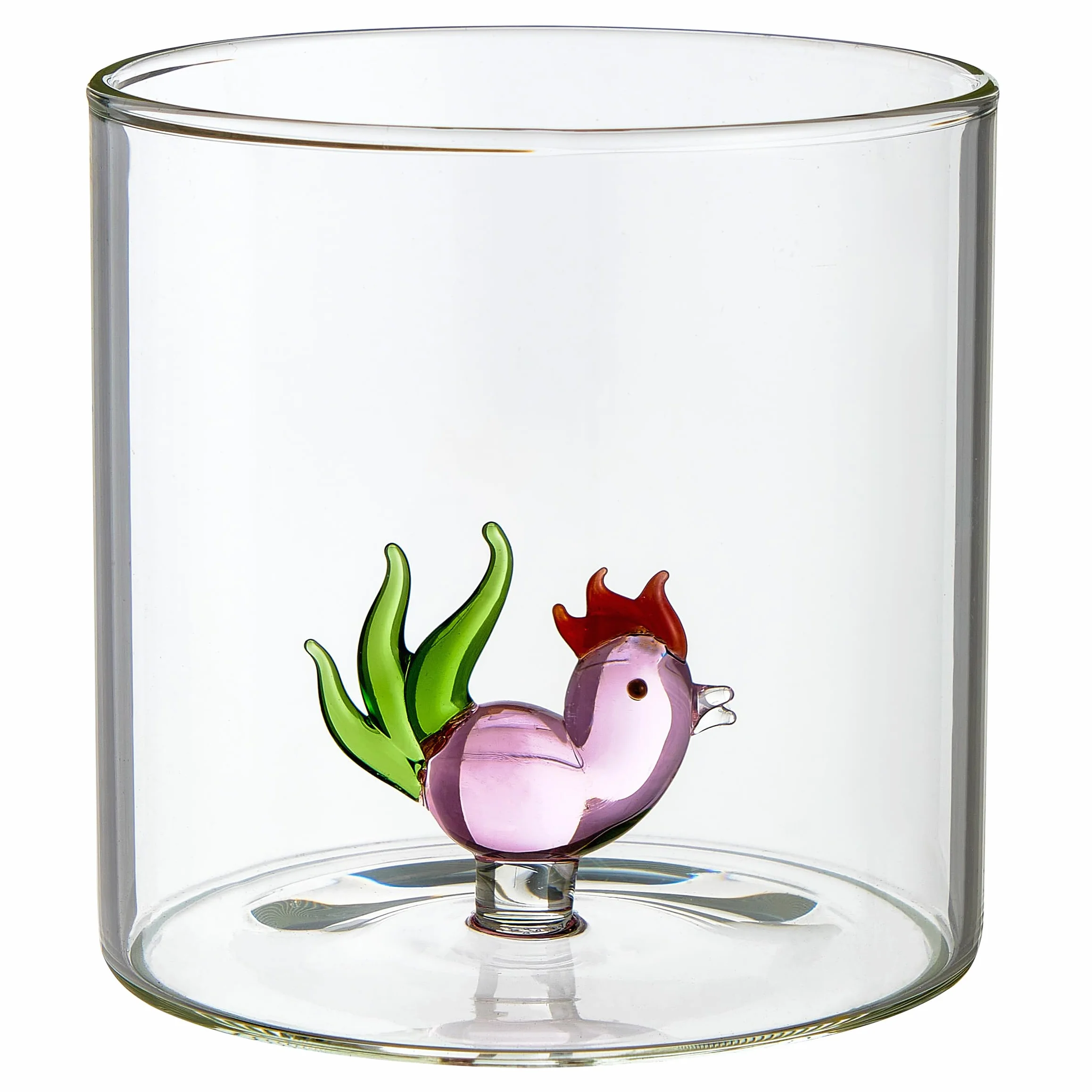 Bicchieri in Vetro Borosilicato 32 CL Set 6 Pezzi Lavabili in Lavastoviglie Animali