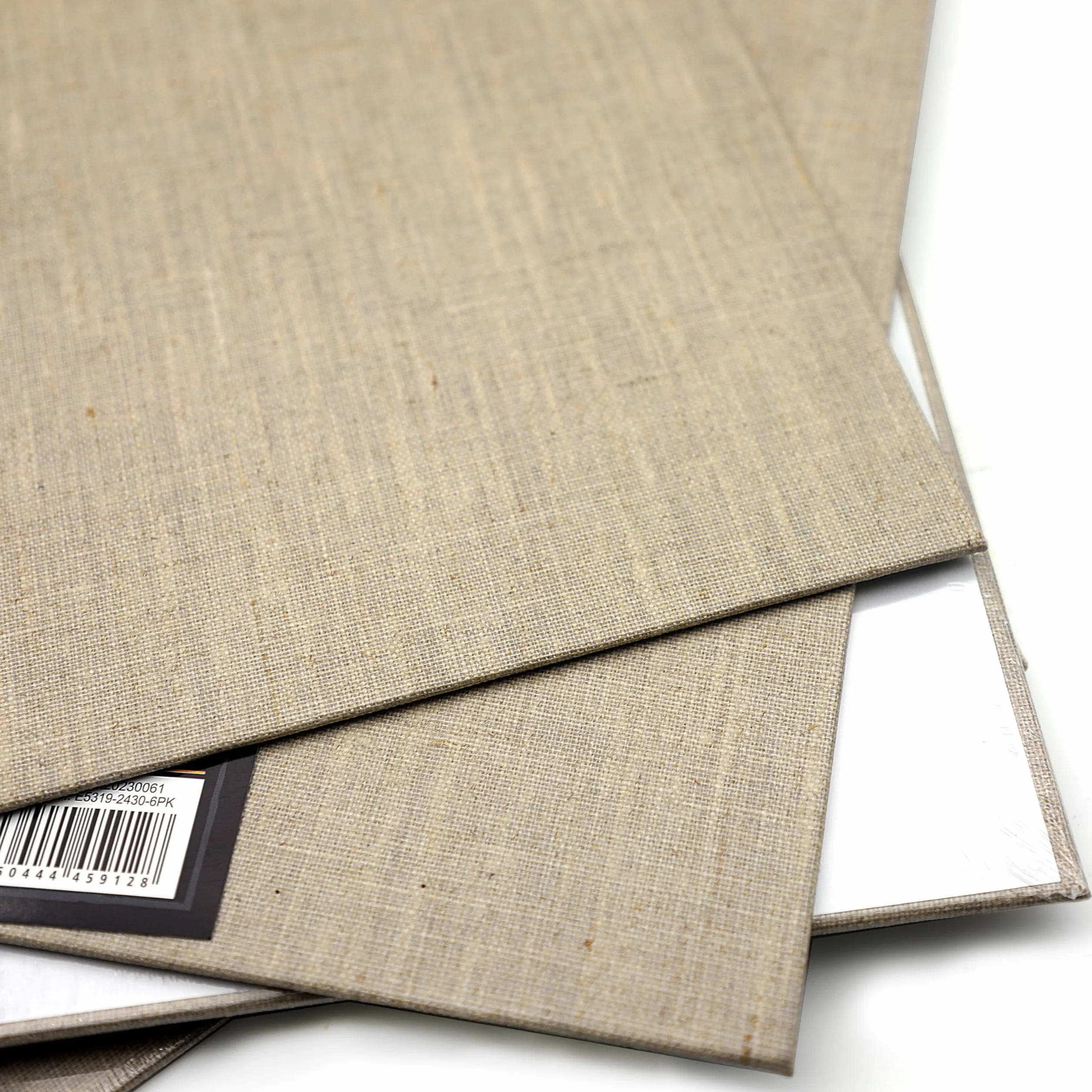Pannelli in tela 100% lino 30x40cm 320 g/m² tripla primer per artisti