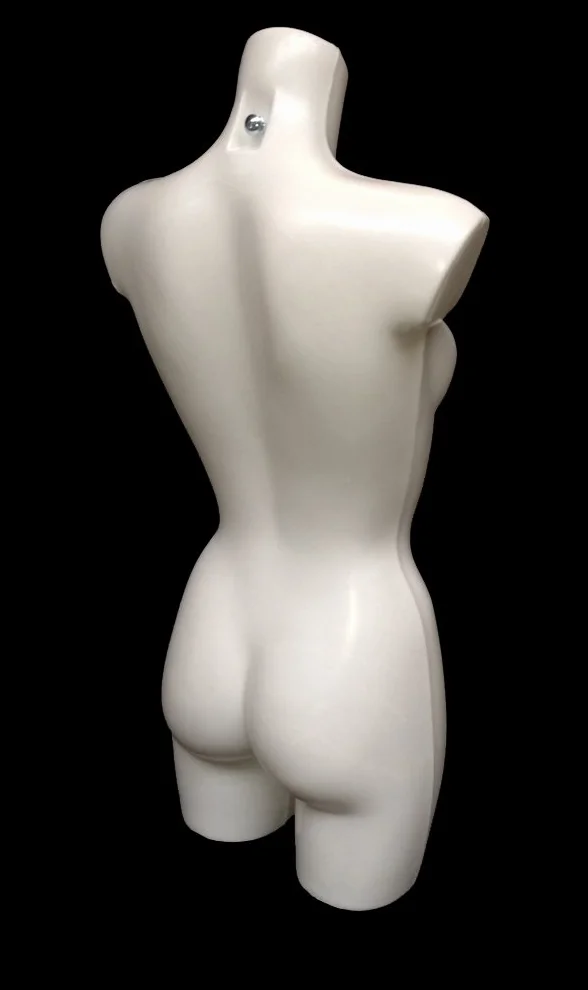Bianco Manichino Busto Donna Sportswear for Lingerie Swimwear