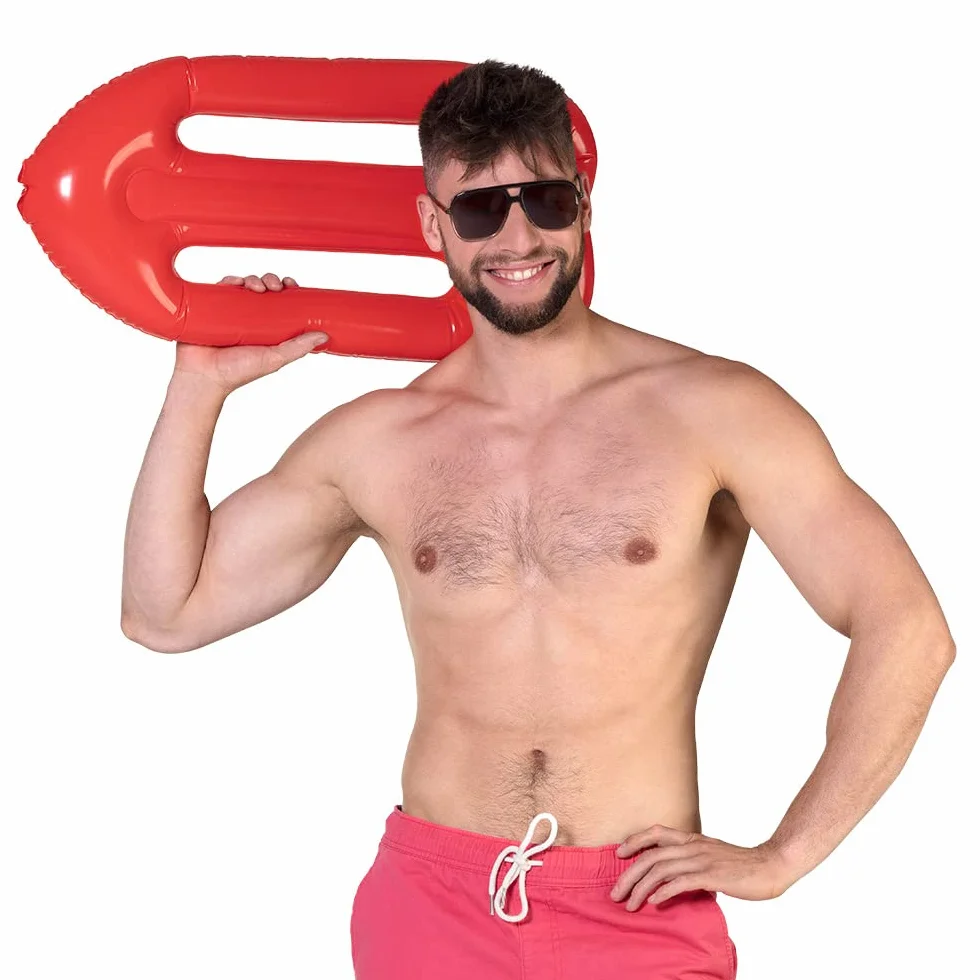 Boland 52163 Inflatable Life Board, Size 73 cm, Lifeguard, Coast Guard, Water Guard, Decoration, Pool Party