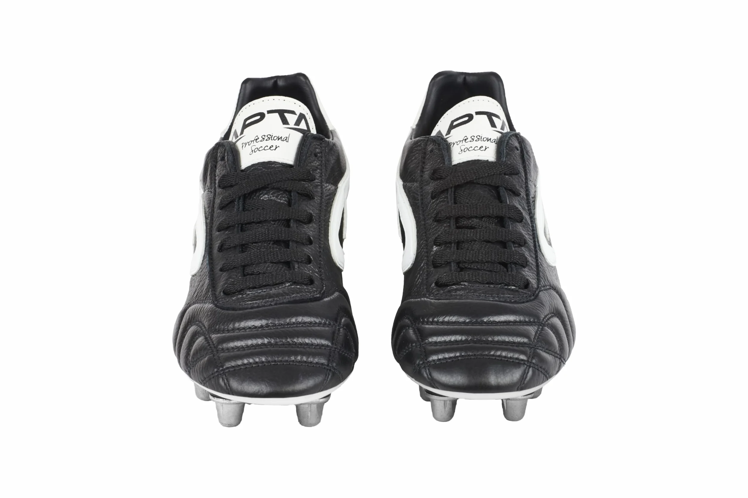 Scatto Rugby | Scarpe da Rugby in Vera Pelle | Stabilità, Potenza e Controllo in Mischia su Terreno Naturale | Suola con Tacchetti in Alluminio 8 Studs e Plantare Anatomico Antishock | Made in Italy