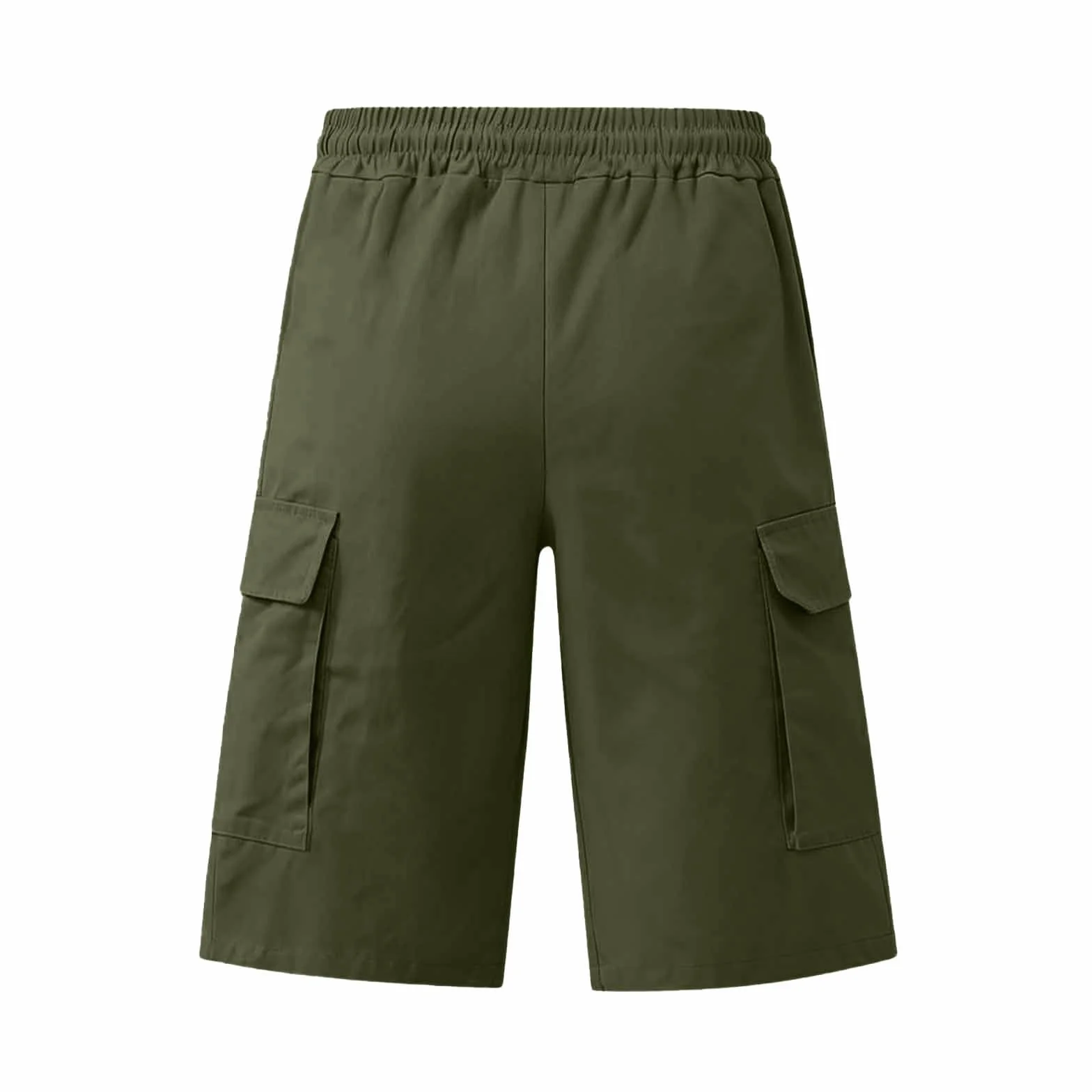 Pantaloncini Cargo Uomo Estivi Slim Fit Cotone Multi-Tasche Leggero Casual Sportivi