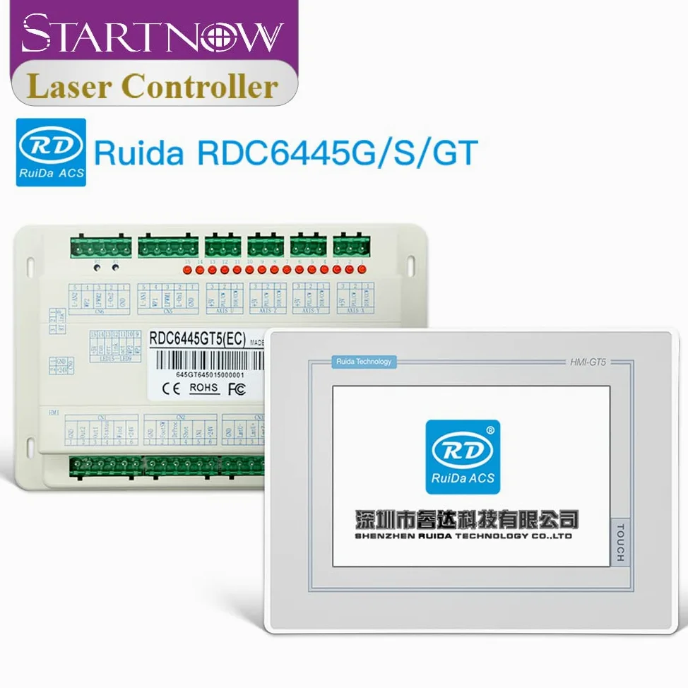 Ruida RDC6445G RDC6445G - Scheda di controllo laser CO2 RDC6442 per sistema di controllo del taglio e incisione laser CNC, RDC6445GT5, RDC6445S (Ruida RDC6445S)