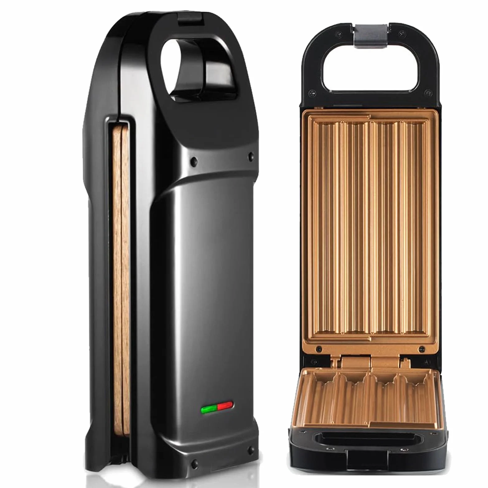Macchina per Churro da 850 W, Macchina per Churro Elettrica, Produzione Rapida in 10 Minuti 4 Churros con Padella Antiaderente per Ciambelle Spagnole Sane Senza Olio, Apparecchio per Snack e Dessert