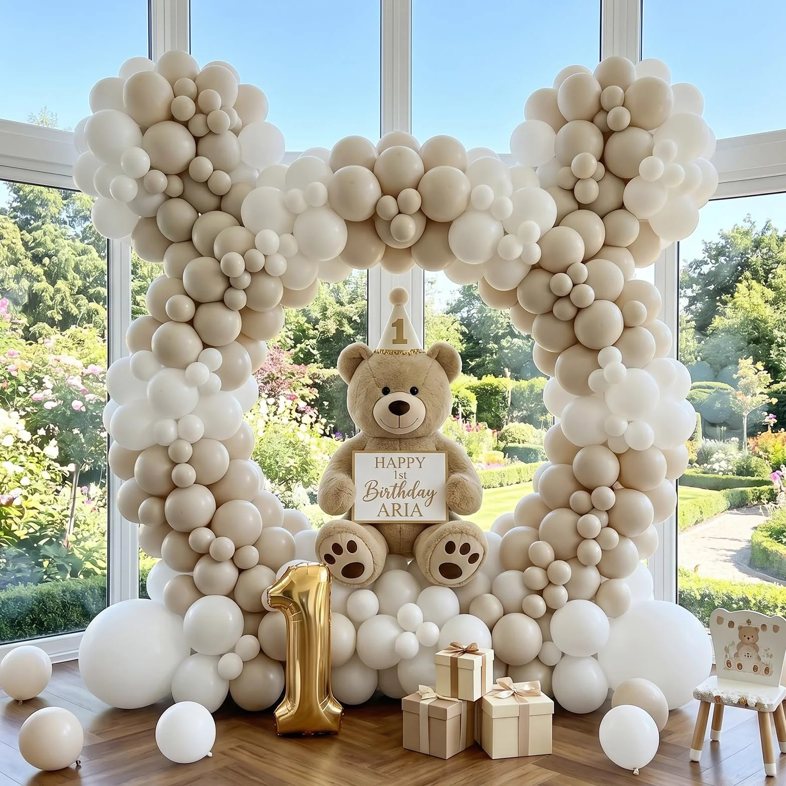 Palloncini Bianchi, 100 Pezzi Palloncini Compleanno Bianco Bombola Elio Lattice, Decorazioni Bianchi per Baby Shower Compleanno Matrimonio Anniversario Gender Reveal Festa Decorazioni, 12 Pollici