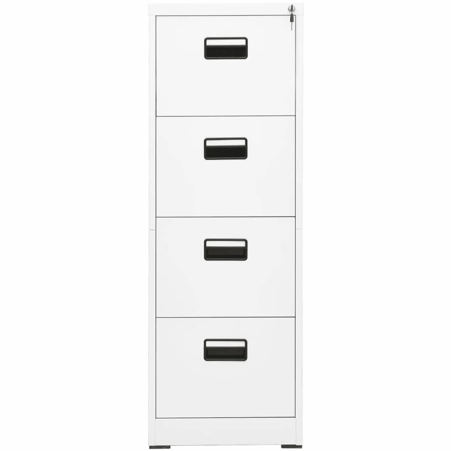 LAPOOH Armadio Classificatore Bianco 46x62x133 cm in Acciaio,Armadio Classificatore,Armadi Archivio,Schedario da Ufficio,Cassettiera da Ufficio(SPU:336278)