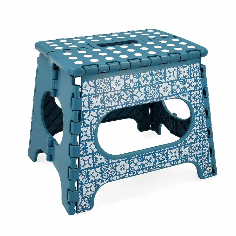Quid Sgabello Deco Blu 29x22x27 Daily QD