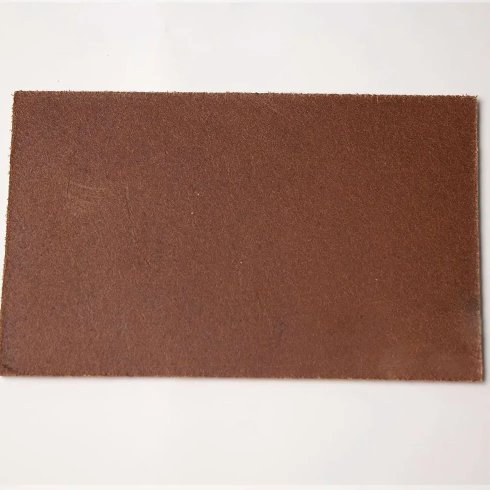 Pezzo di Pelle Artigianale Pelle conciata al vegetale Vera Pelle Spessa Circa 4,0 mm Pelle Bovina Vera Pelle Bovina Veg Tan Pretagliata a Mano