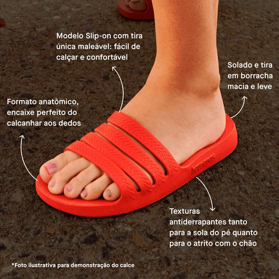 Havaianas Slide Stradi, Slide Unisex Bambini e Ragazzi