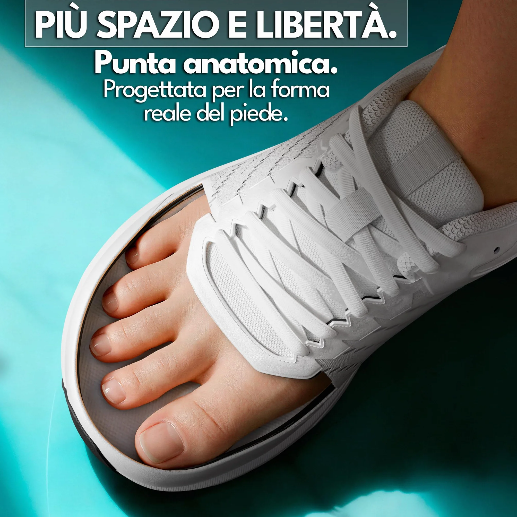 RestoreFeet Scarpe Punta larga | Uomo e Donna Transizione al Barefoot | Ideali per lo sport