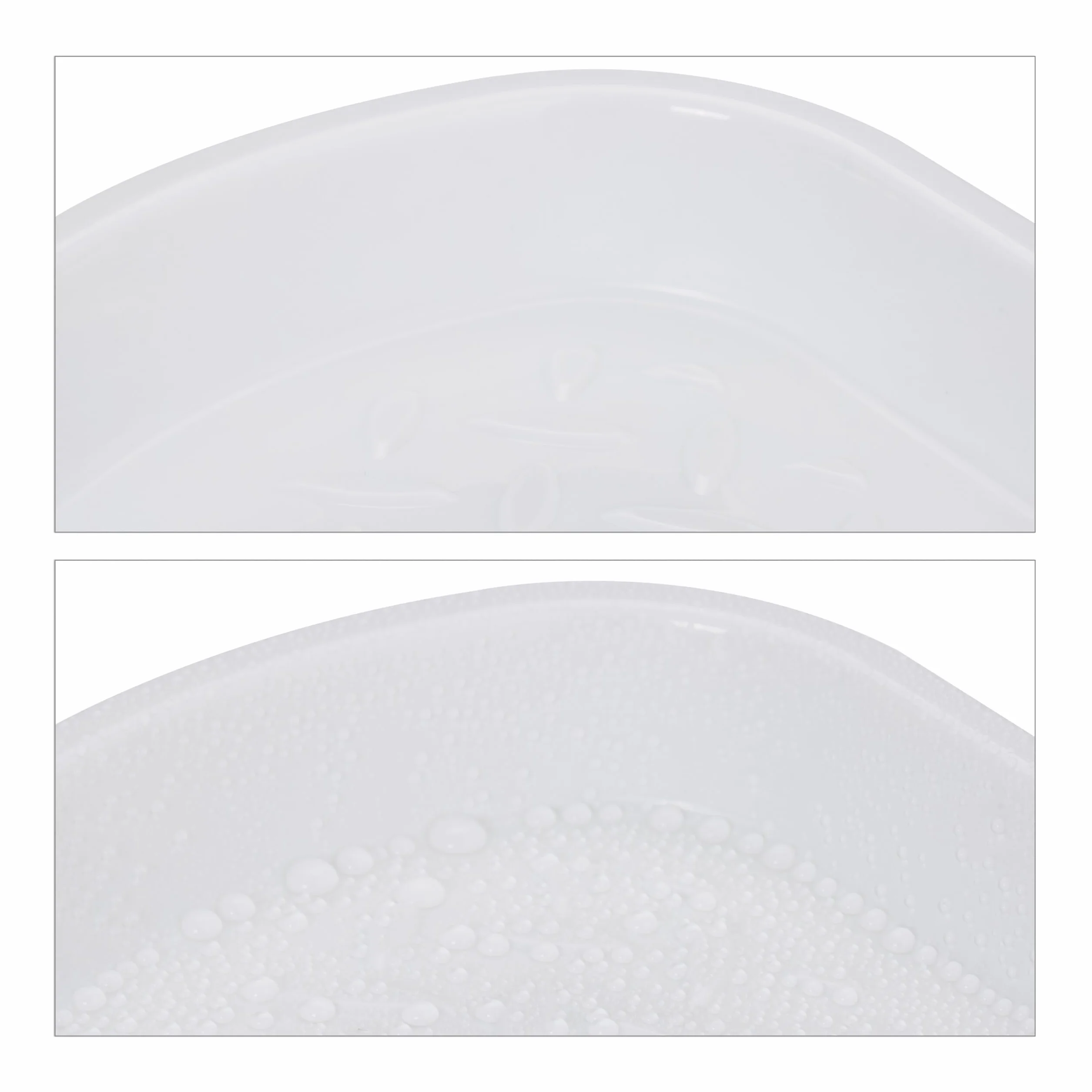 Relaxdays Poggiascarpe, Set da 3 Vaschette per Scarpe Bagnate, per Corridoio, Armadio, Auto, 3 x 48 x 34 cm, Bianco