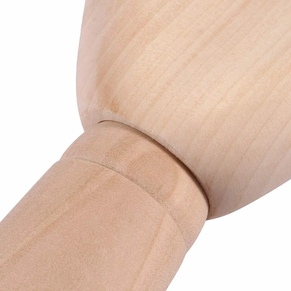 Modello di Mano in Legno Articolato, Manichino Artistico con Dita Flessibili per Disegno e Studio dell'Arte