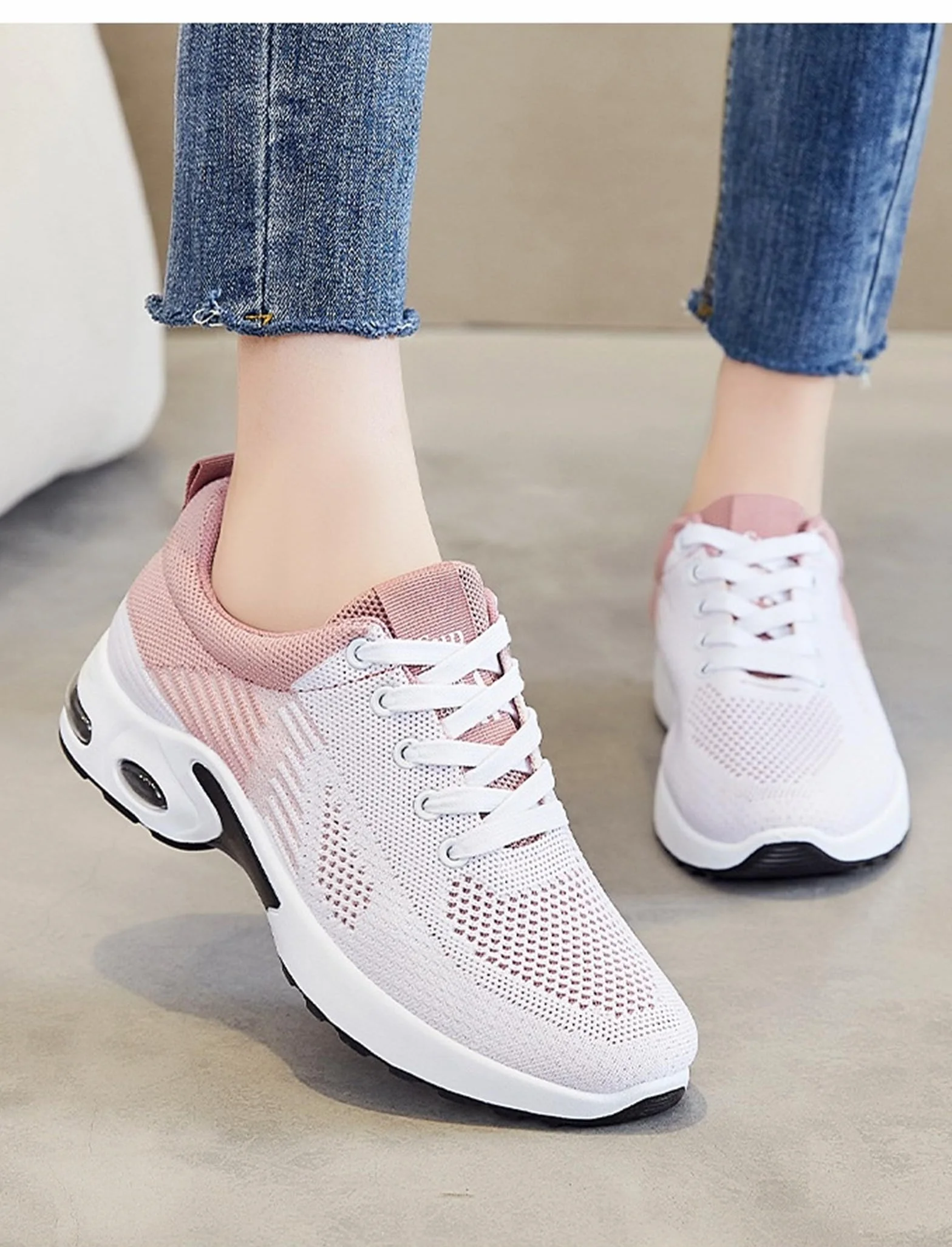 Scarpe da corsa ortopediche donna con supporto arco plantare per fascite plantare