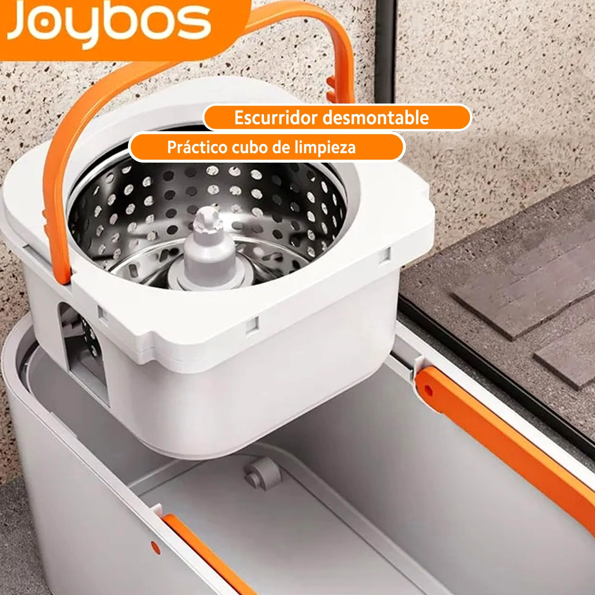 Joybos 360 Spinning Mop Bucket Sistema Di Pulizia