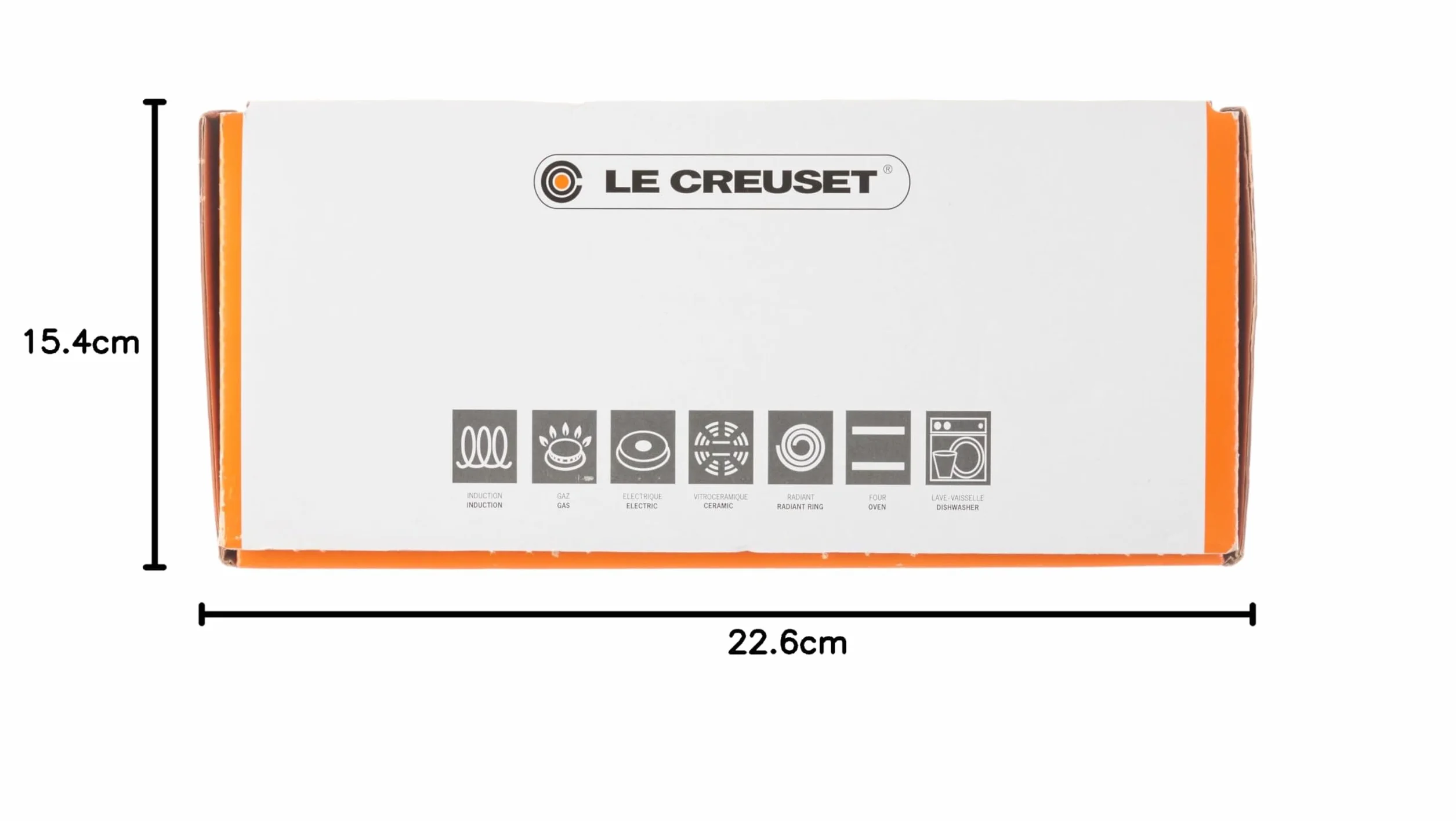 Le Creuset Casseruola Evolution in Ghisa con Coperchio, diameter 27 cm, Arancione, 21178270902430