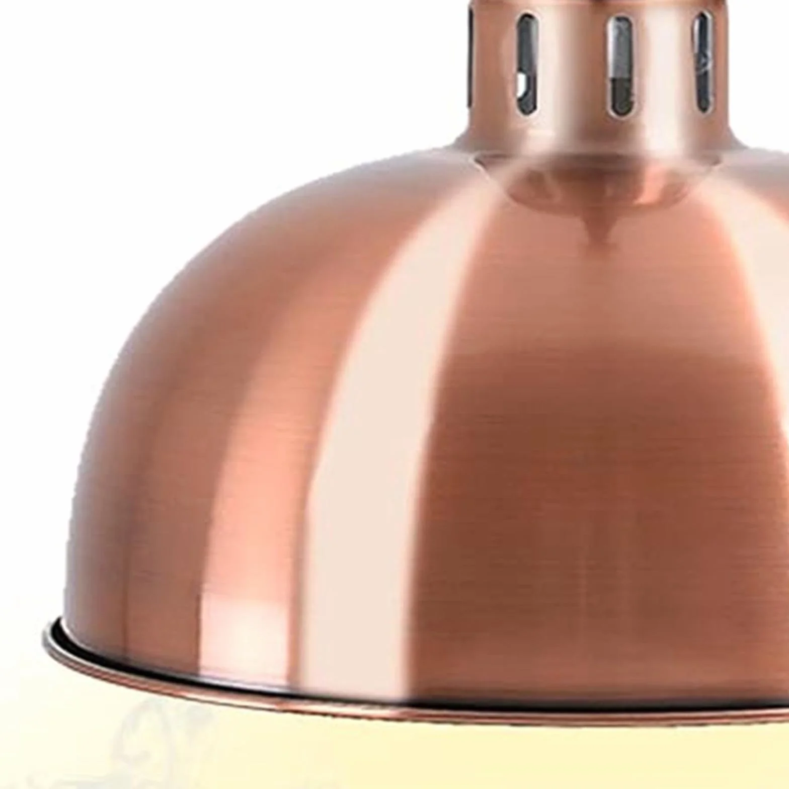 Lampada Termica per Alimenti, Bronzo, Lunghezza Regolabile 60-180 cm, Senza Lampadina, Riscaldamento Uniforme