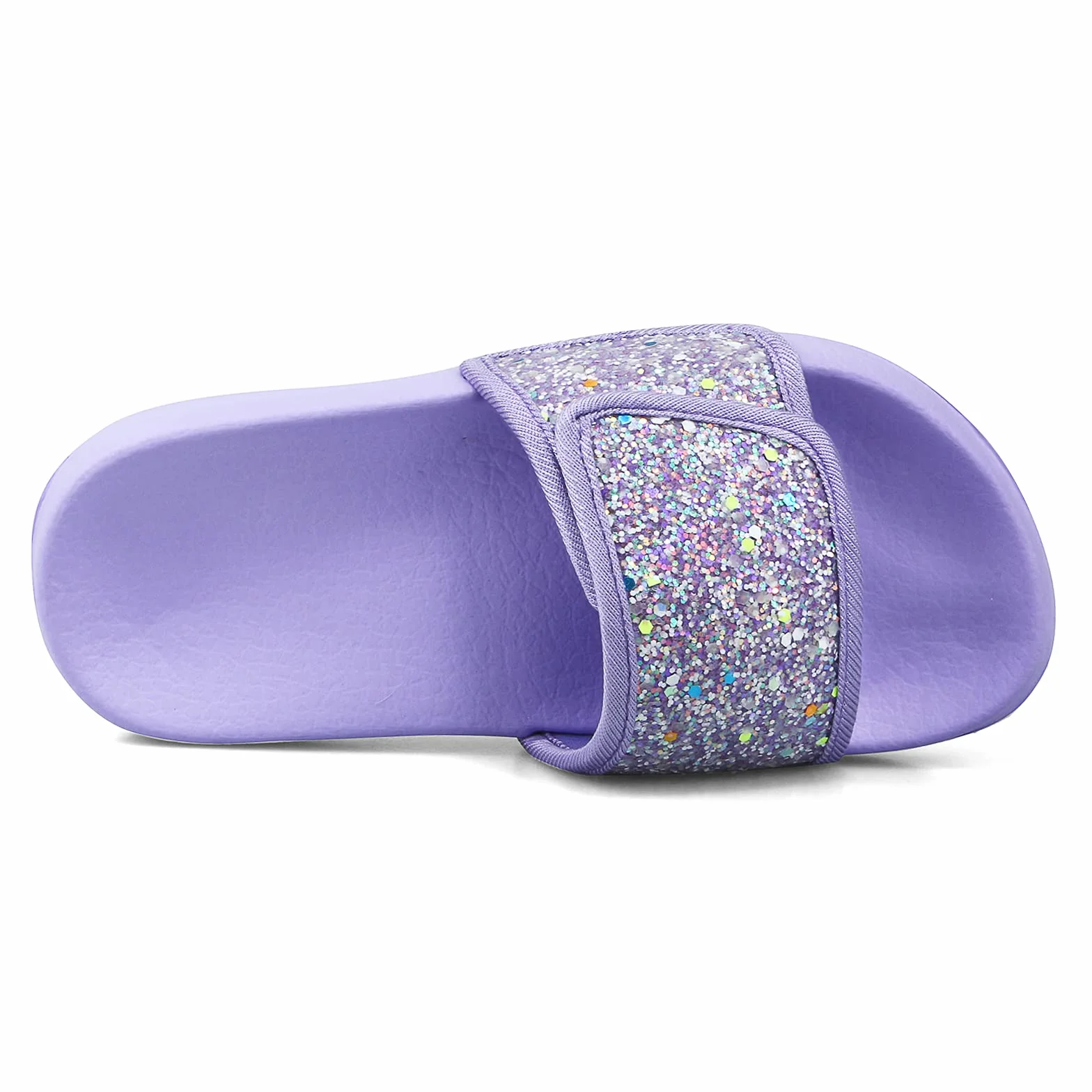 Ciabatte con glitter per ragazze estive sandali scivolo antiscivolo scarpe da piscina spiaggia leggere