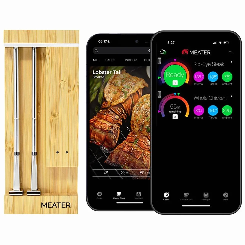 Meater Pro Duo termometro digitale intelligente 550°C grande raggio precisione certificata barbecue forno