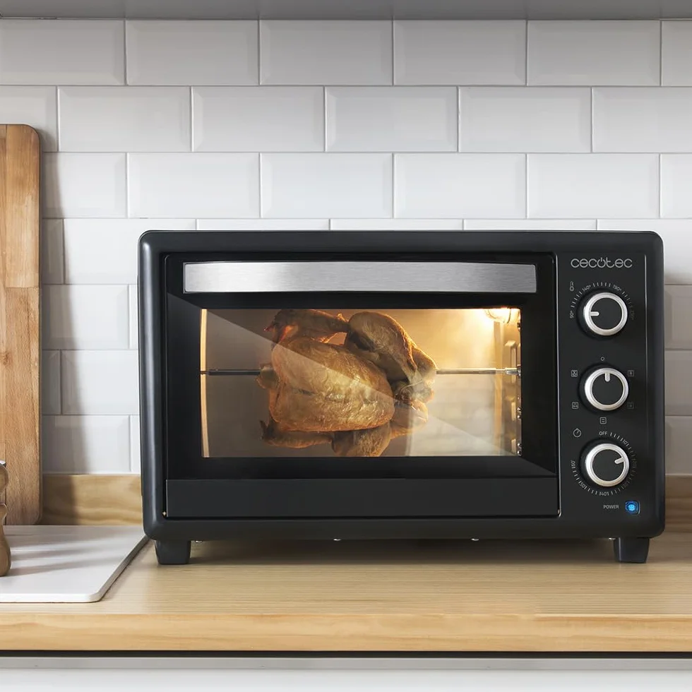 Cecotec Forno da tavolo Bake&Toast 3090 Black Gyro 30 L 1500 W 5 funzioni