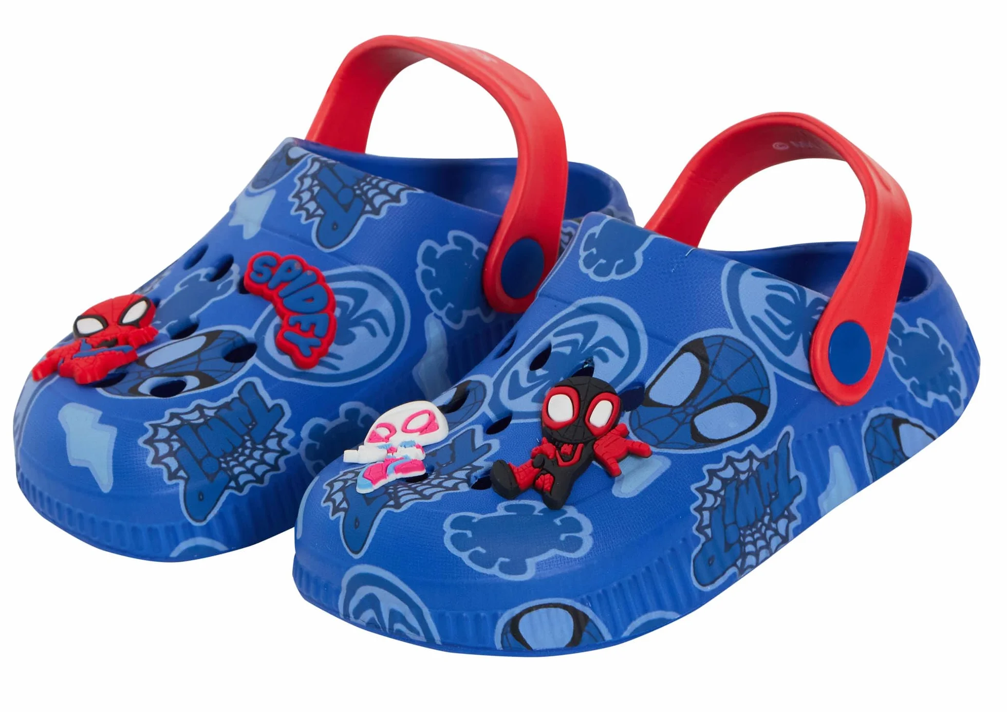 Spidey per Bambini e i Suoi Fantastici Amici Spiderman Zoccoli Sandali con ciondoli distintivi Ciabatte estive con Cinturino alla Caviglia Scarpe da Spiaggia