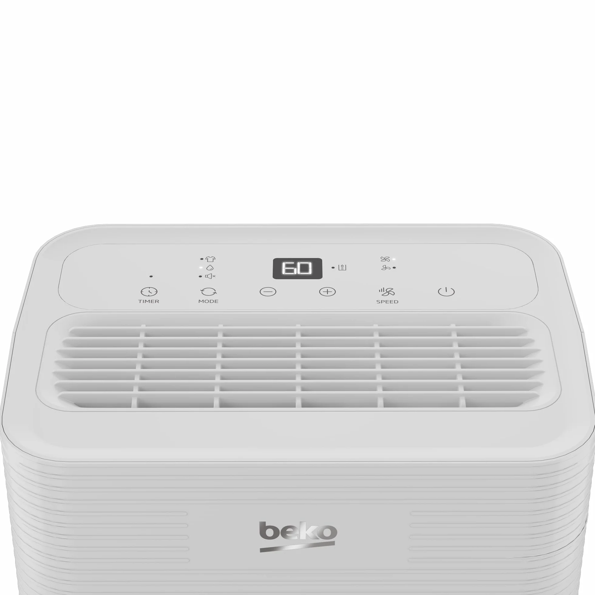 BEKO Deumidificatore BDP 010, 10L, R290, Silenzioso, Timer 24h, Pannello di Controllo Touch, Dimensioni Minime