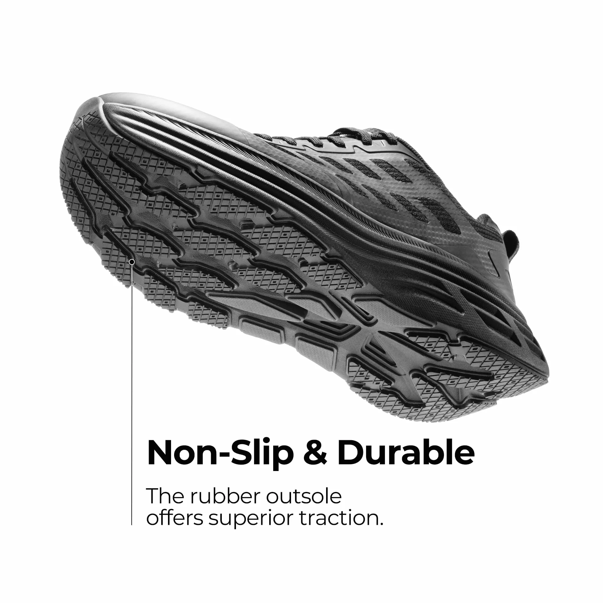 NORTIV 8 Scarpe da Ginnastica da Uomo Scarpe da Corsa Scarpe Sportive da Trekking Leggere e Traspiranti a Mani Libere