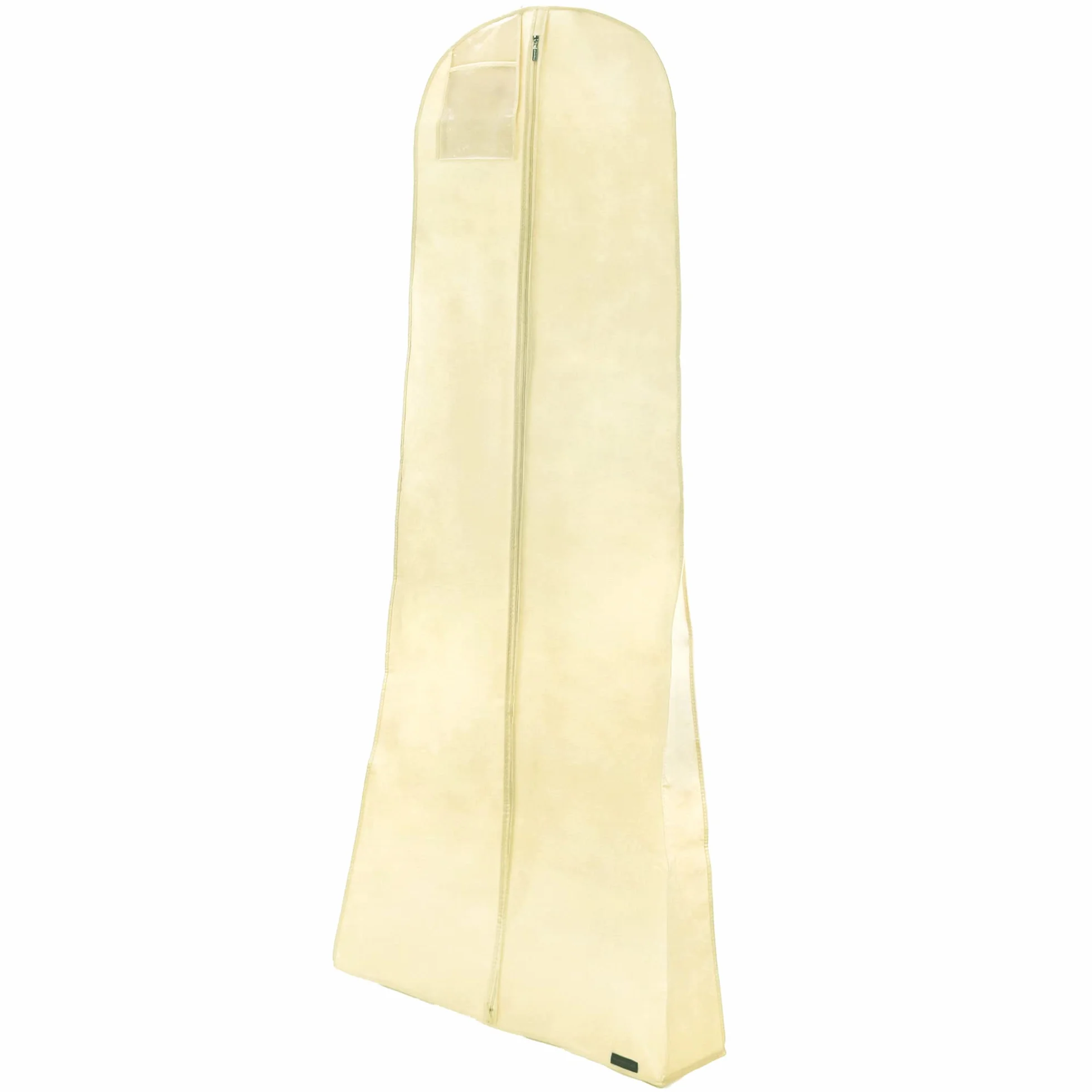 Hangerworld Custodia Porta Abito da Sposa 183cm Traspirante Bianco Avorio con Cerniera Lampo