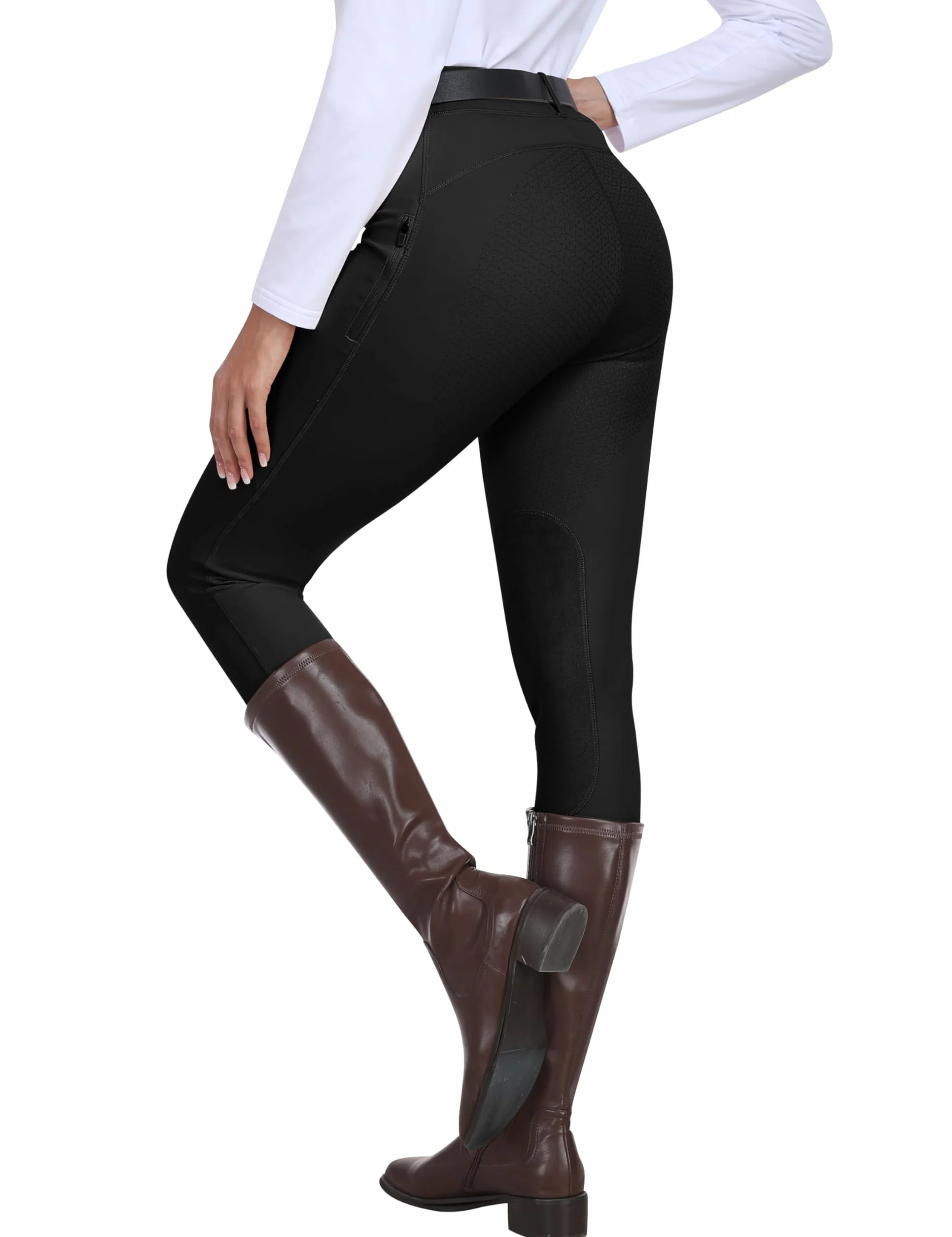 MoFiz Donna Equestrian Sports Breeches Basic Womens Riding Jodhpurs