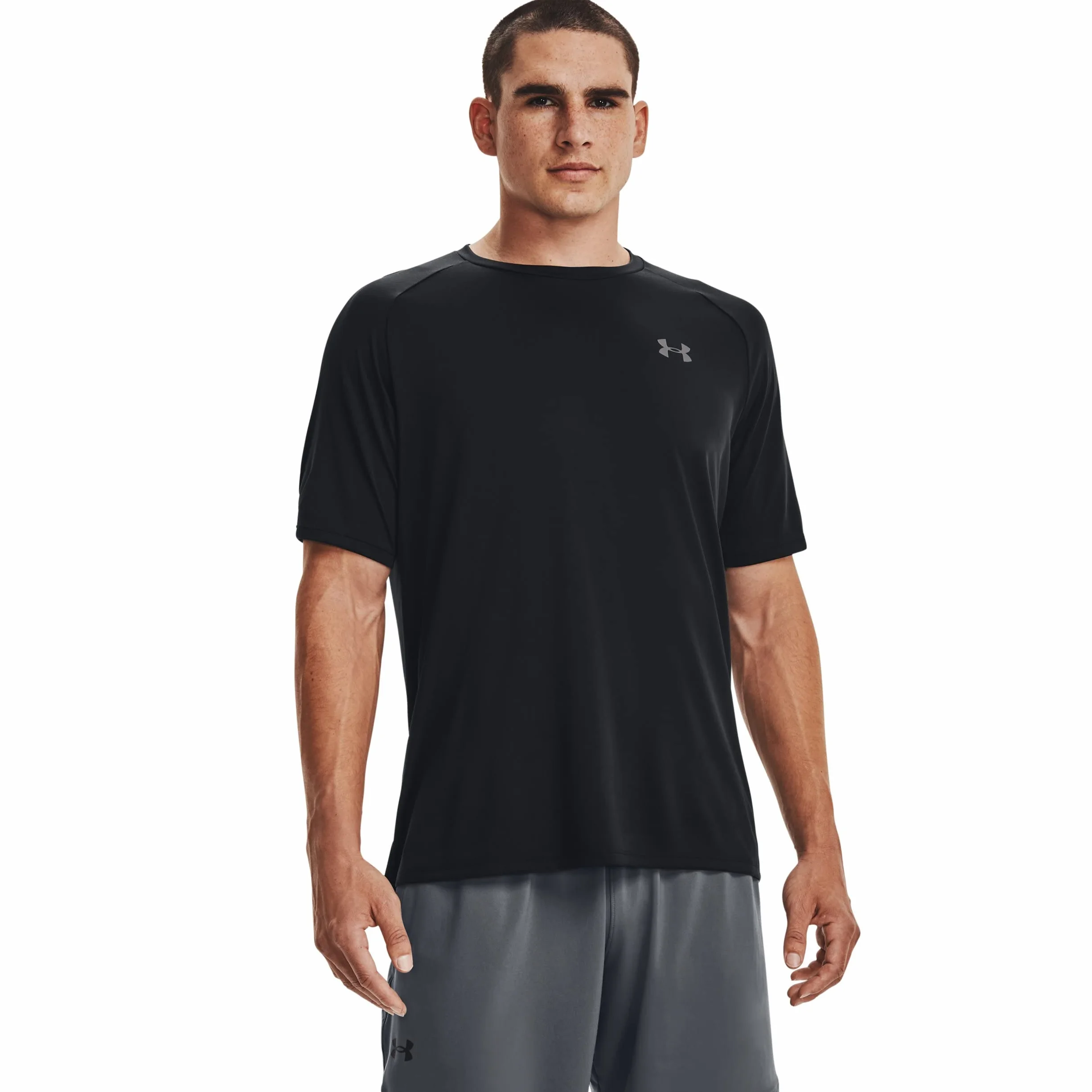 Under Armour Tech 2.0 Manica Corta T-Shirt Sportiva Leggera Traspirante Anti-Odore Uomo