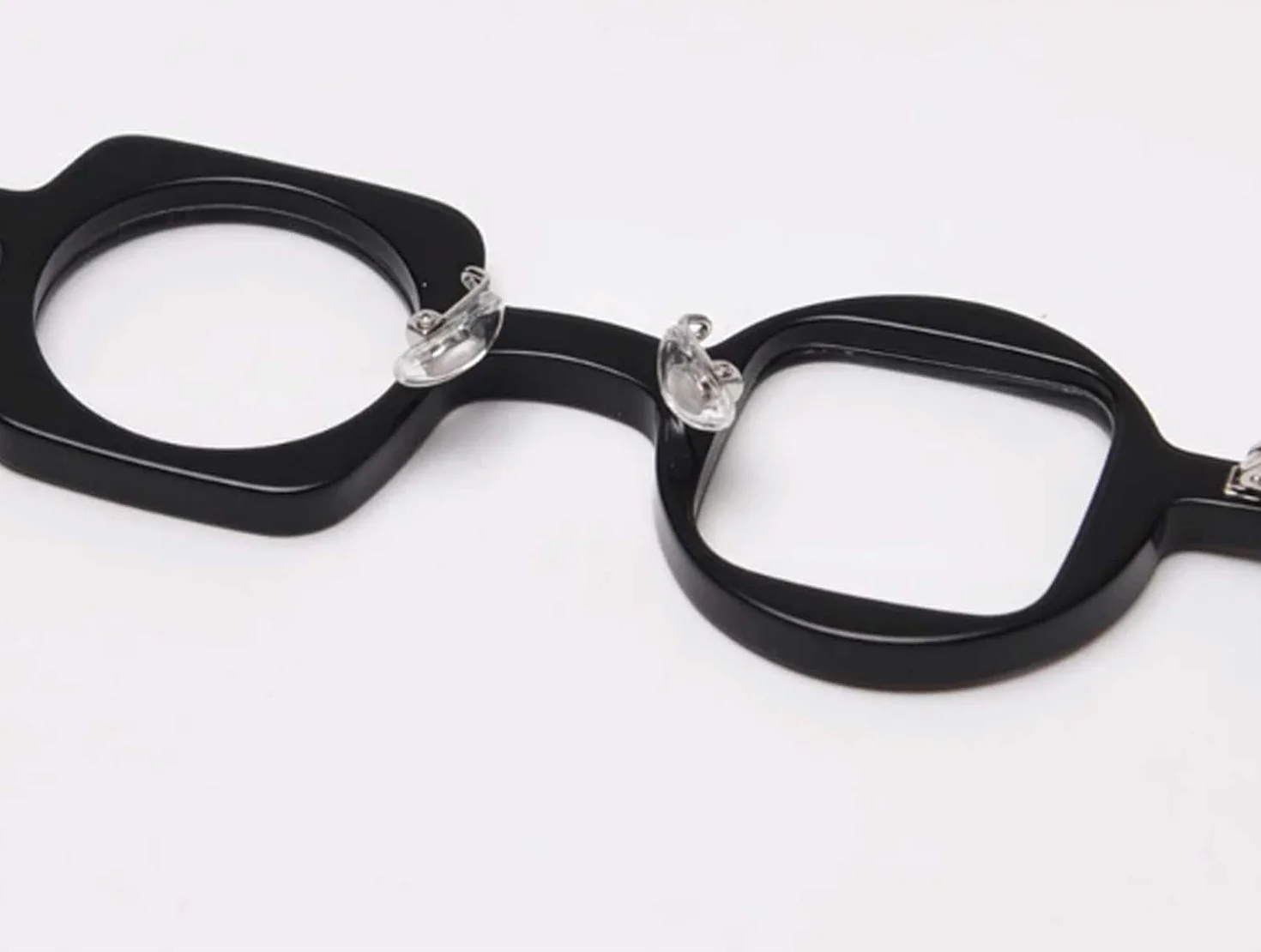Occhiali da Lettura Montatura in Acetato Asimmetrica Unisex