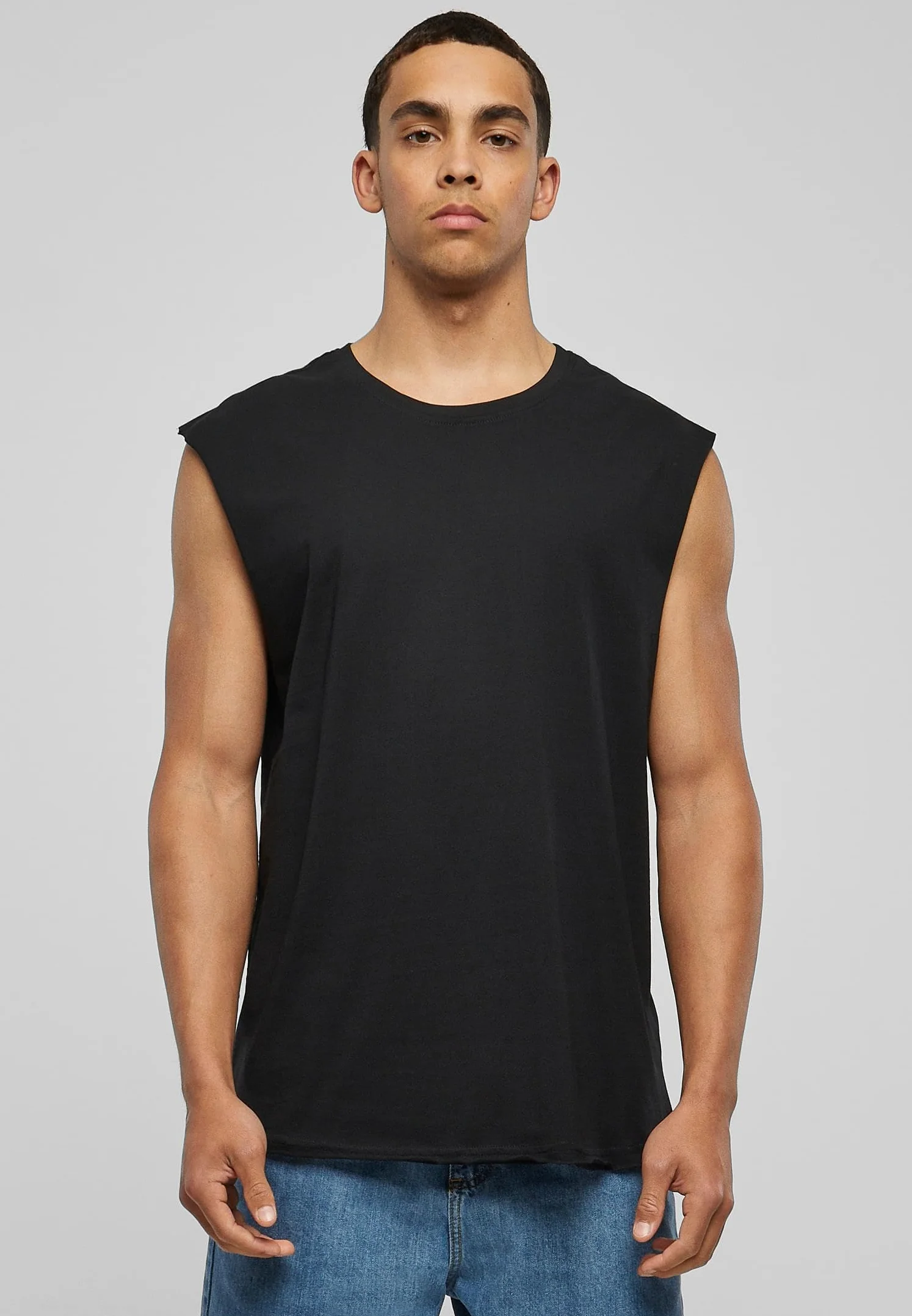 Urban Classics Herren Open Edge Sleeveless Tee
