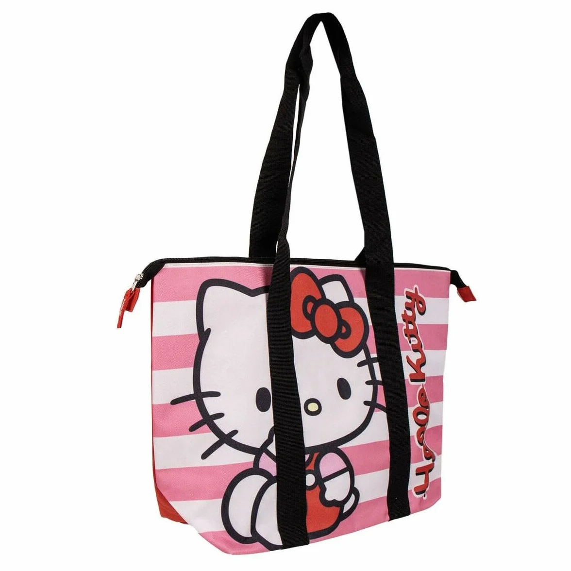 CERDÁ LIFE'S LITTLE MOMENTS Borsa da Spiaggia, Borsa da Spiaggia 47 x 33 x 15 cm Unisex-Bambini e Ragazzi, Premium Hello Kitty, Taglia unica