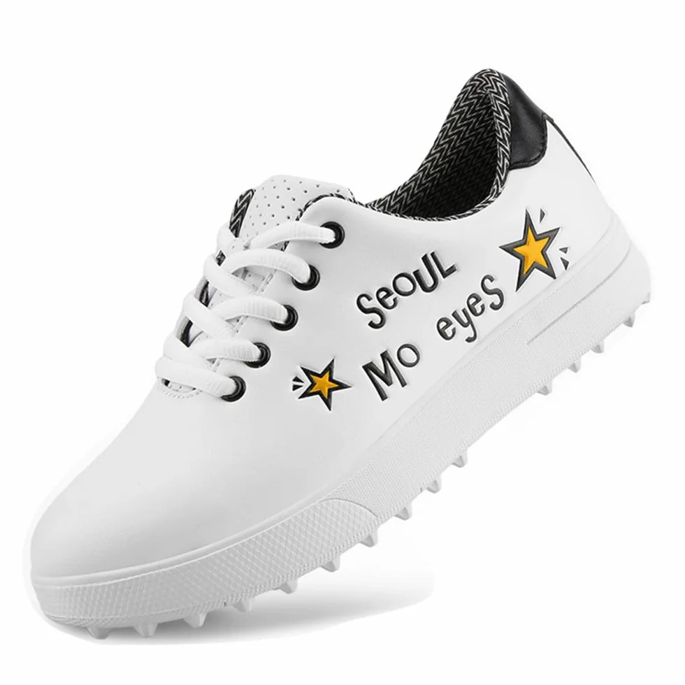 Scarpe da Golf Impermeabili Antiscivolo per Bambini Ragazze Ragazzi Adolescenti