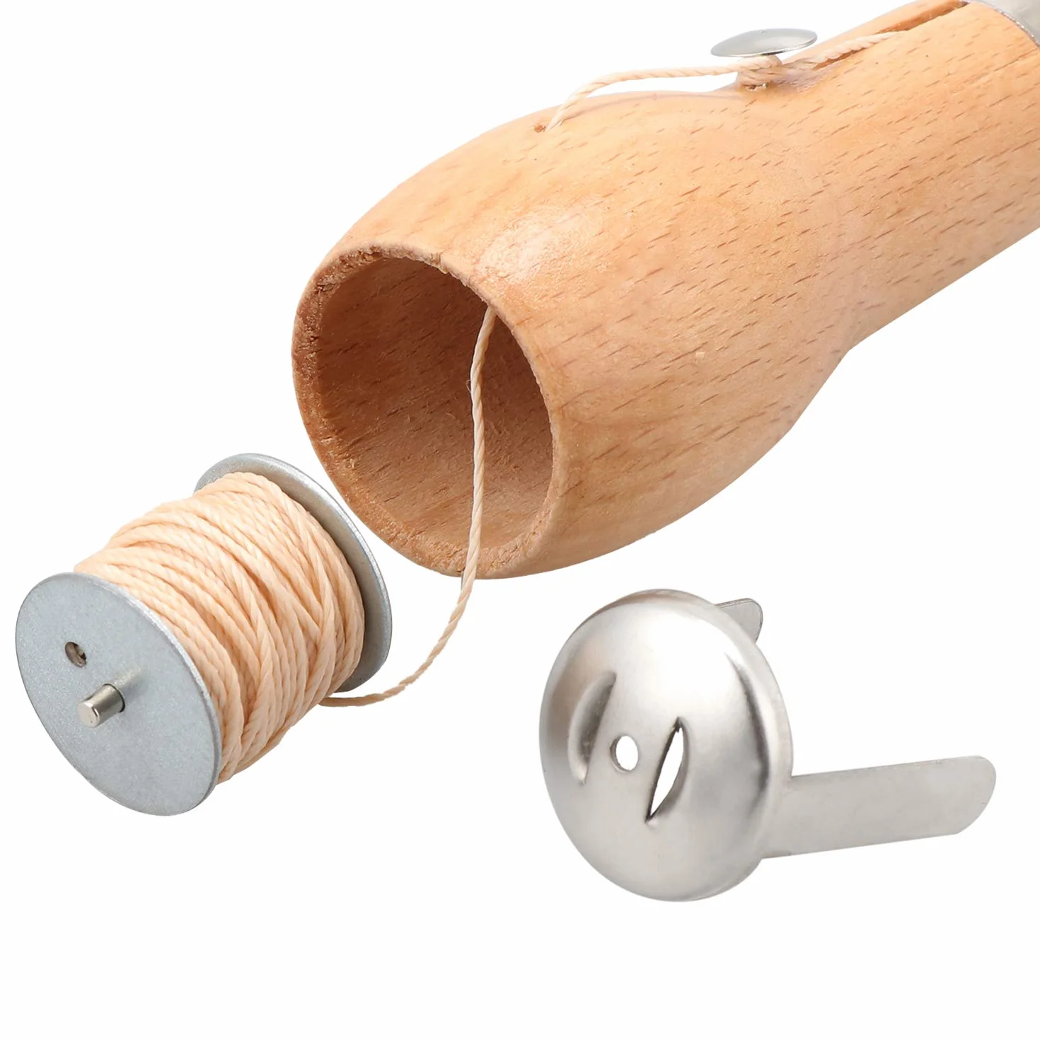 Kit di strumenti per la lavorazione manuale del cuoio con punteruolo per cucitura