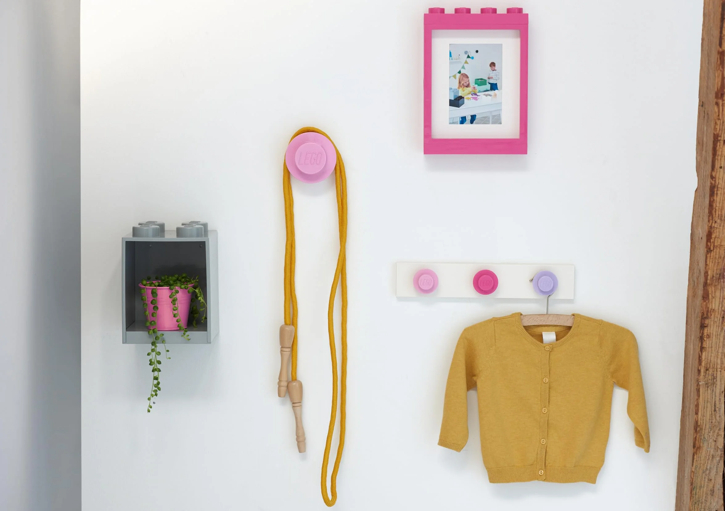Room Copenhagen Appendino a Parete Lego Rosso Blu Giallo Mix