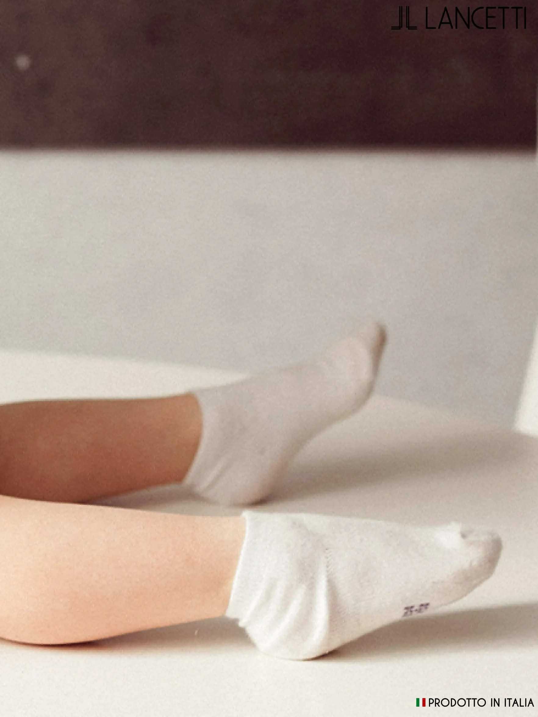 LANCETTI Calzini Corti Bambino Cotone Filo di Scozia Fantasmini 6 Paia