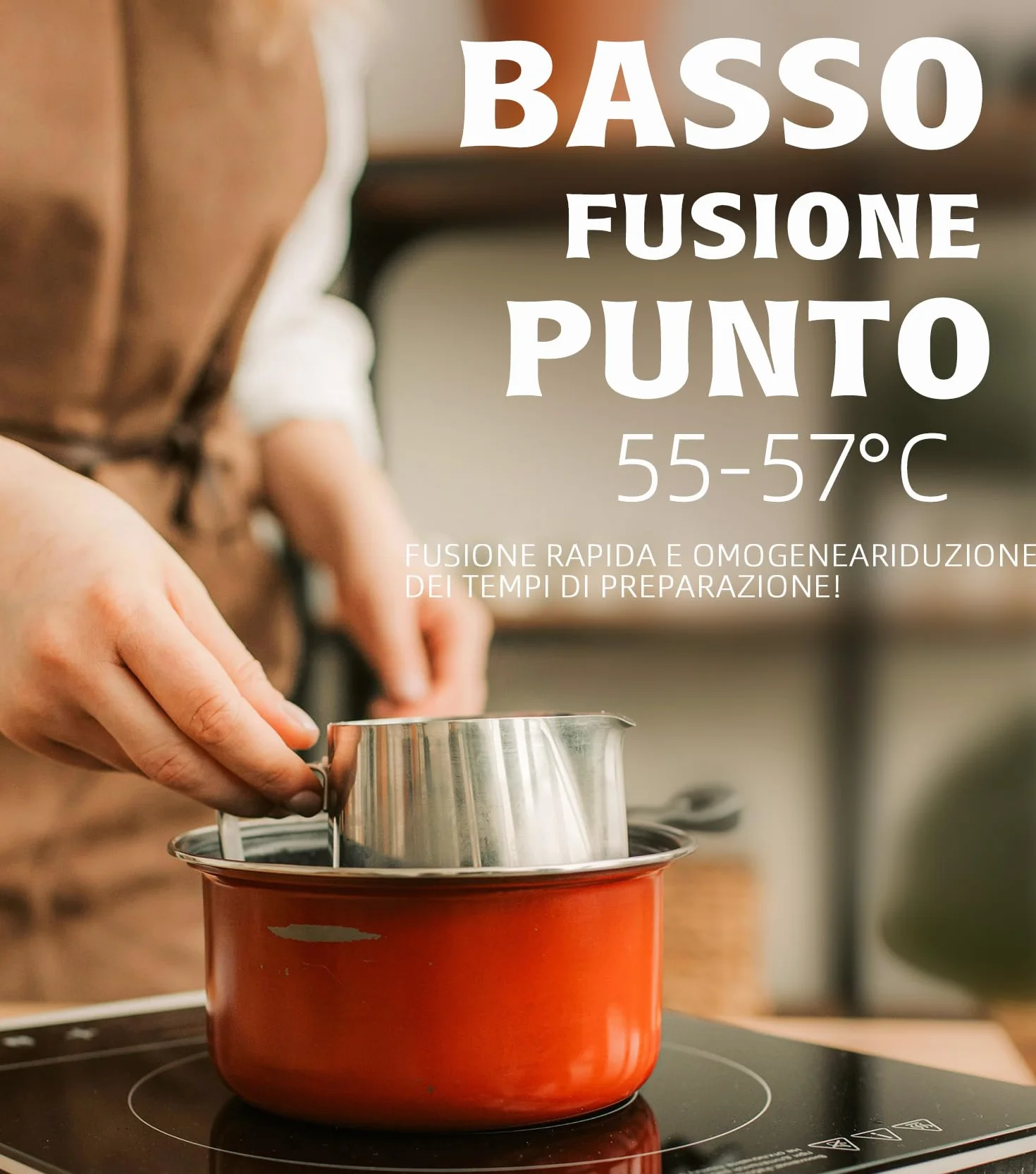 Cera di Soia Fiocchi per Candele 5KG, Premium Natural Cera per Candele Fai da Te