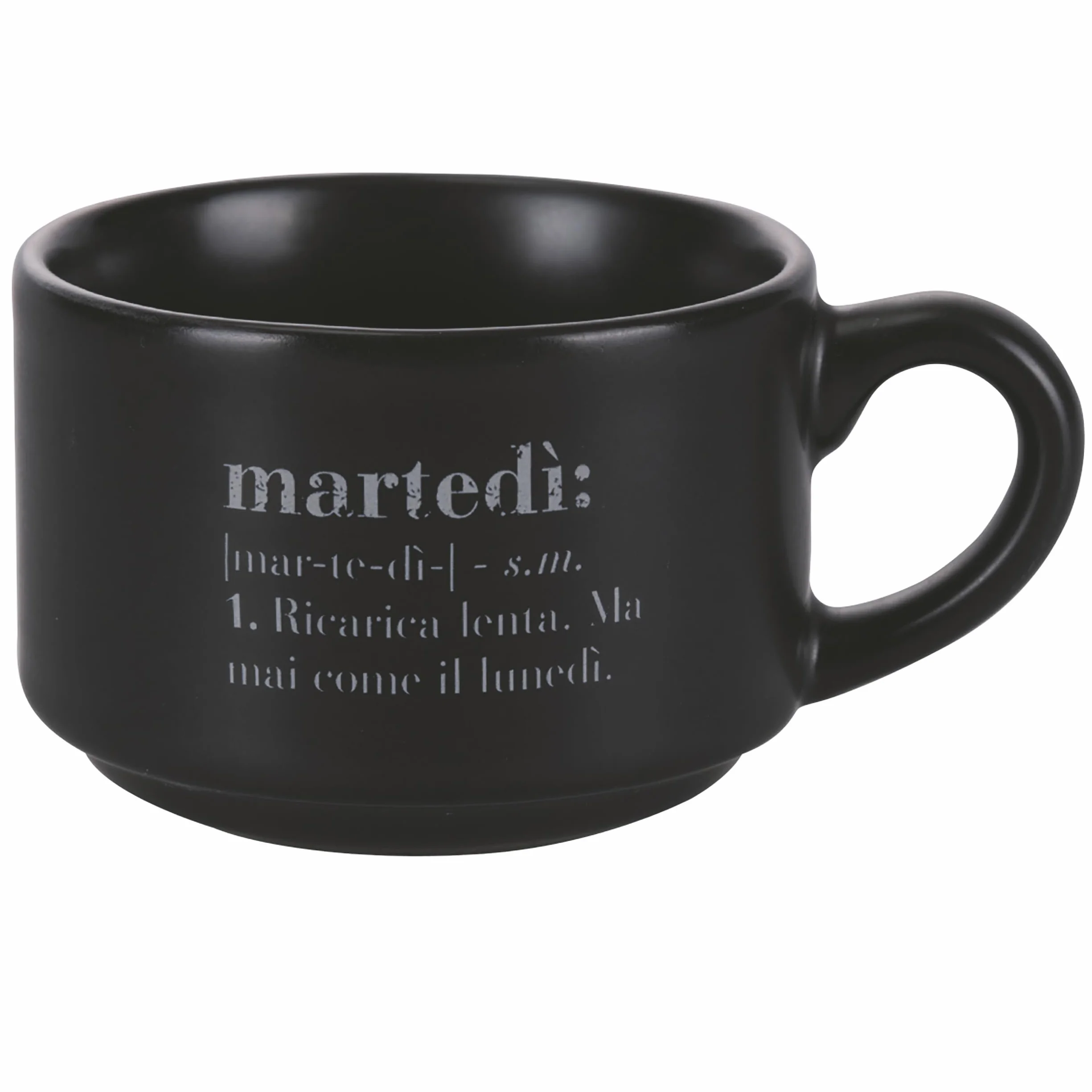 Villa d'Este Home Tivoli Set 6 tazzine caffè 90 ml porcellana con stand