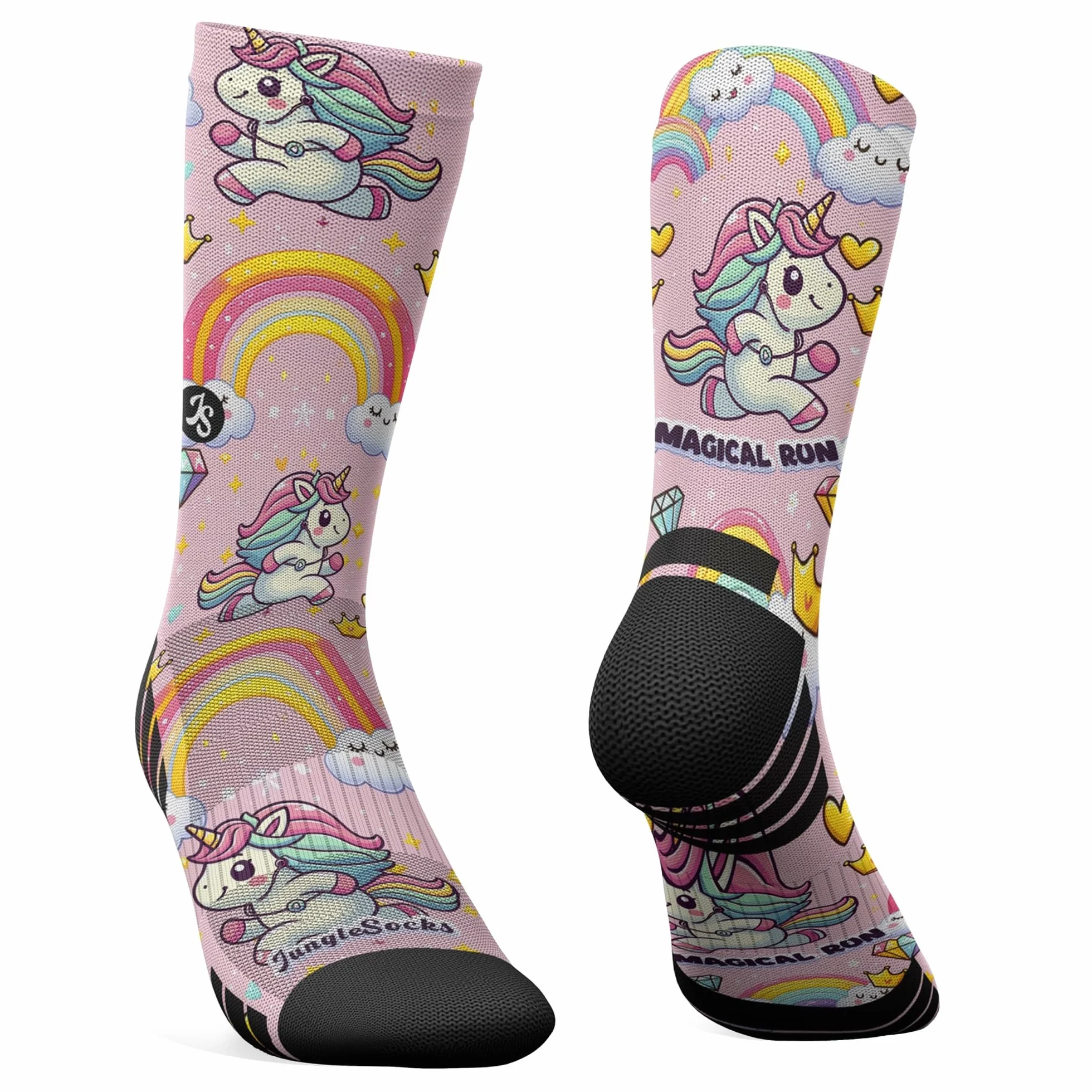 Jungle Socks Elite Series - Calze ad Alte Prestazioni per Running, Traspiranti, Compressive e Rinforzate.