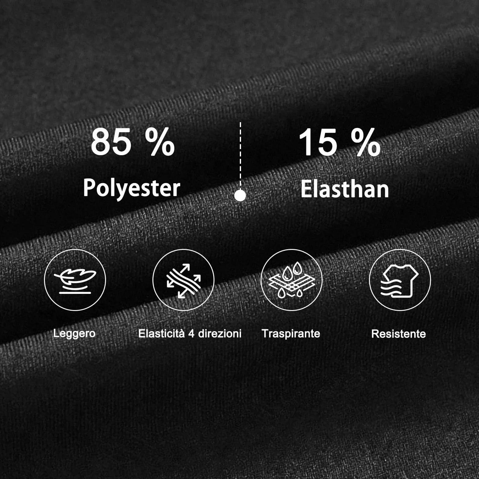 Compression Leggings per Bambino Ragazzi Pantaloni Asciugatura Rapida Traspirante Pantaloni da Allenamento Leggero Elastico Base Layer Legging Adatto per Corsa Calcio Pallacanestro