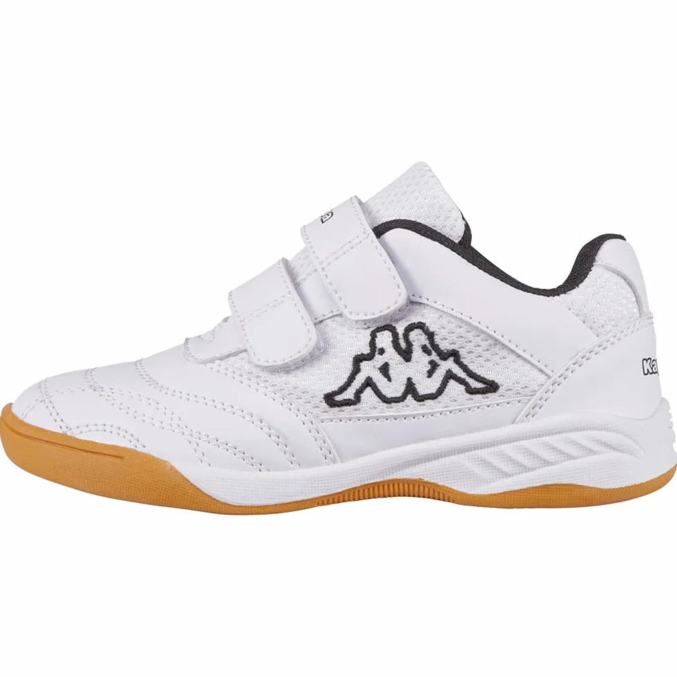 Kappa Kickoff K Unisex Kids Scarpe Jogging Strada White Black 35 EU