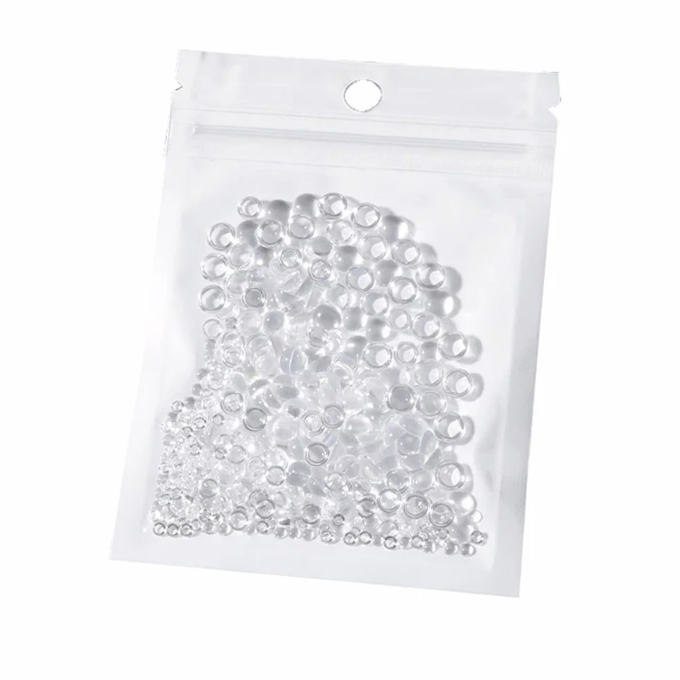 Decorazioni a goccia d'acqua in resina, perline a goccia di rugiada, accessori per scrapbooking