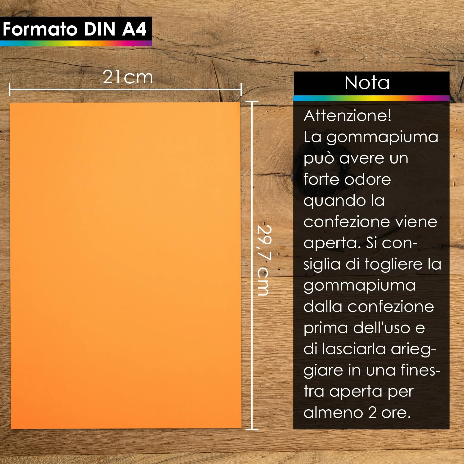 OfficeTree Gomma EVA Fogli A4 2mm 15 Colori - Gomma Crepla non Autoadesivo per Hobby Creativo