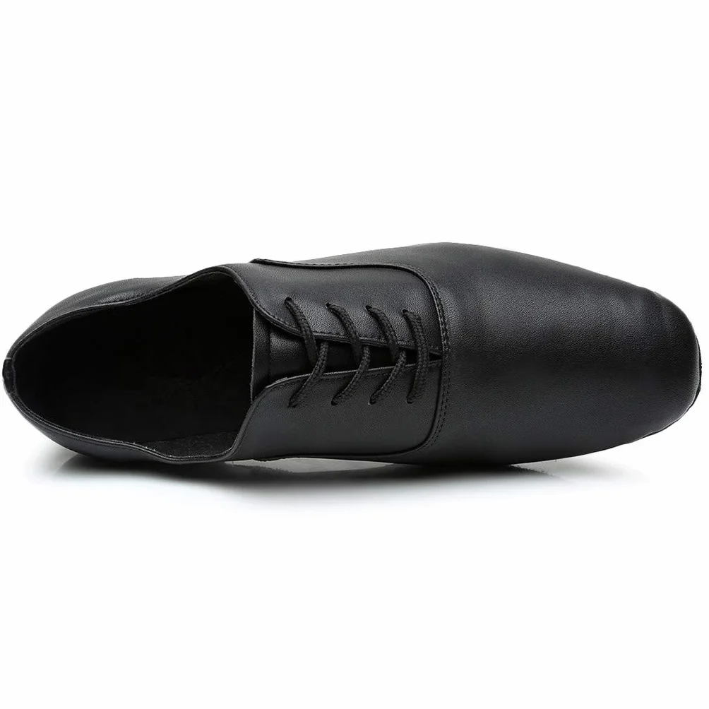 MaNMaNing Scarpe Uomo Pelle Suola Morbida Latin Jazz Moderne