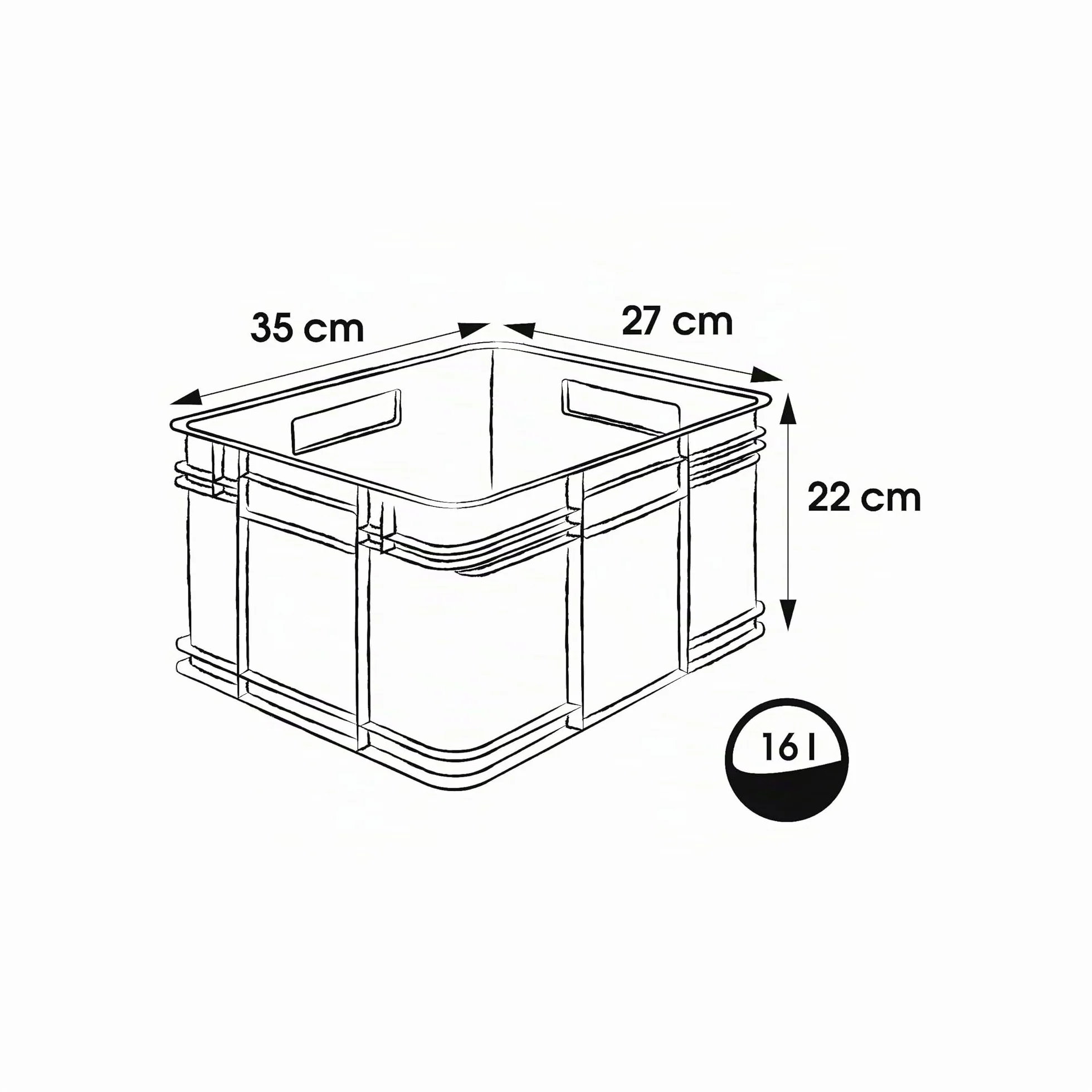 Keeper Euro-Box M Procyclen 16 l Bruno Eco Line