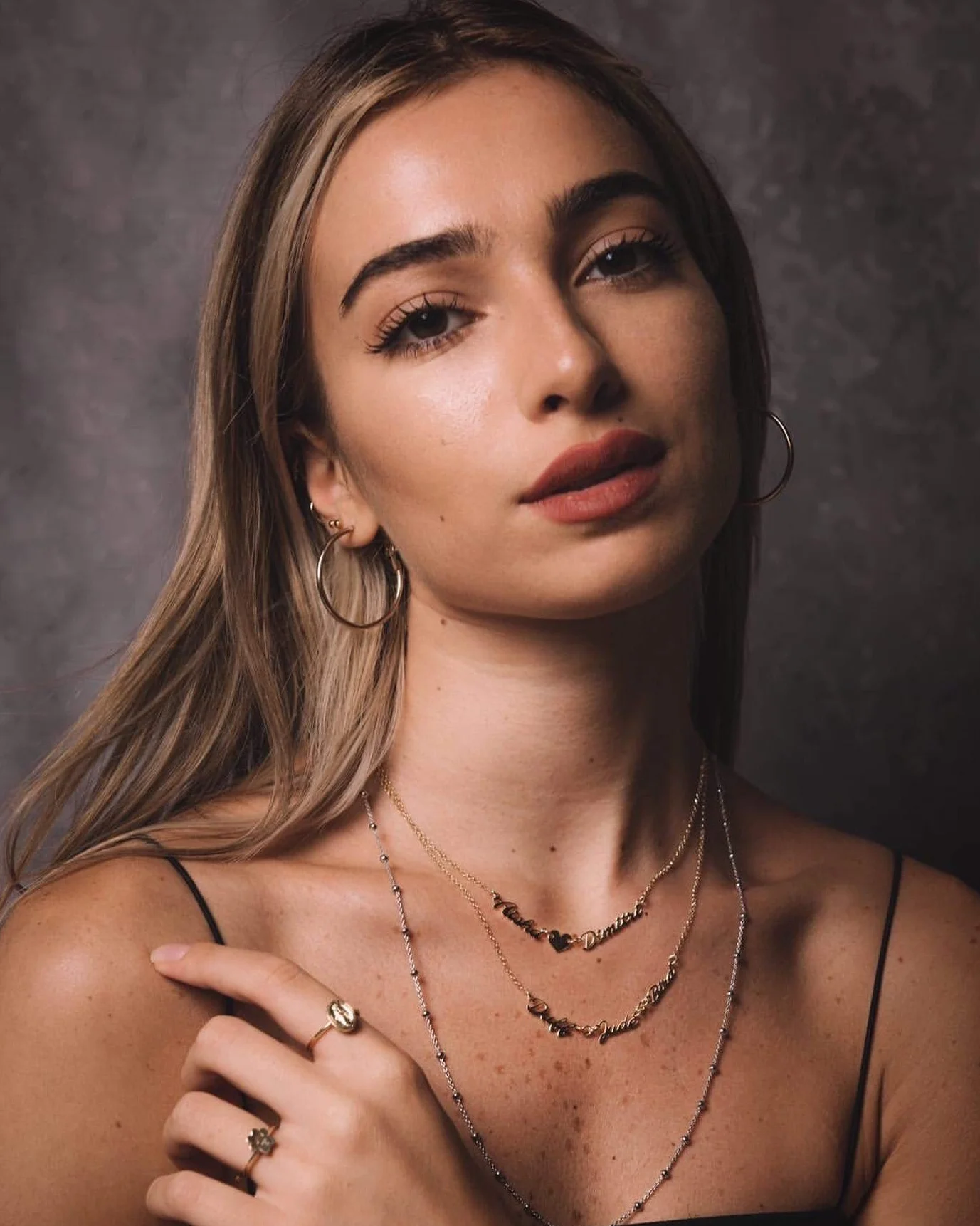 Collana in argento 925 anallergico con due nomi Made in Italy