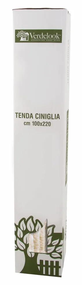 VERDELOOK Tenda Ciniglia da Sole 100x220 cm, Beige, Fili: 23