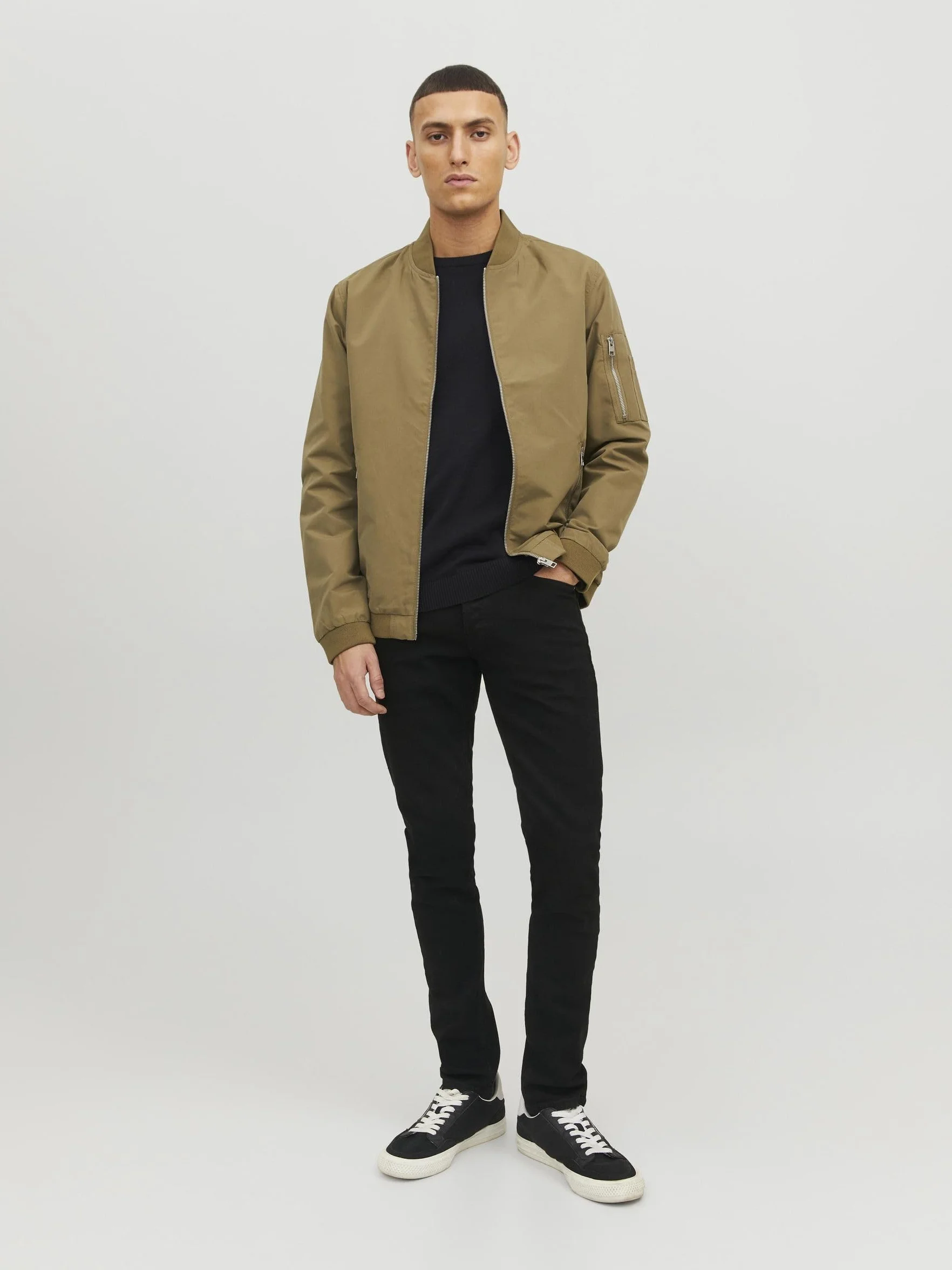 JACK & JONES Knitted Pullover Plain