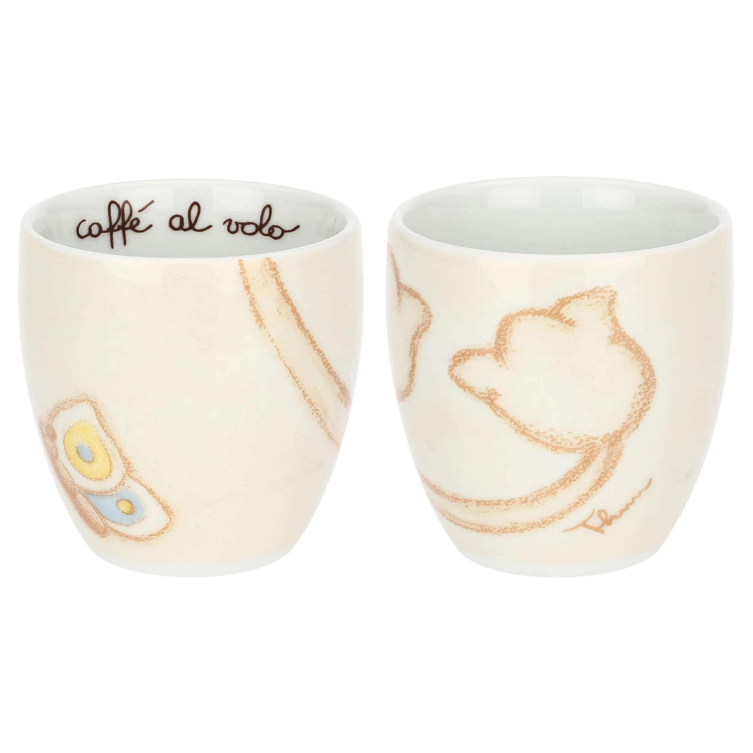 THUN Elegance Caffeini Porcellana Set 6 6,3cm