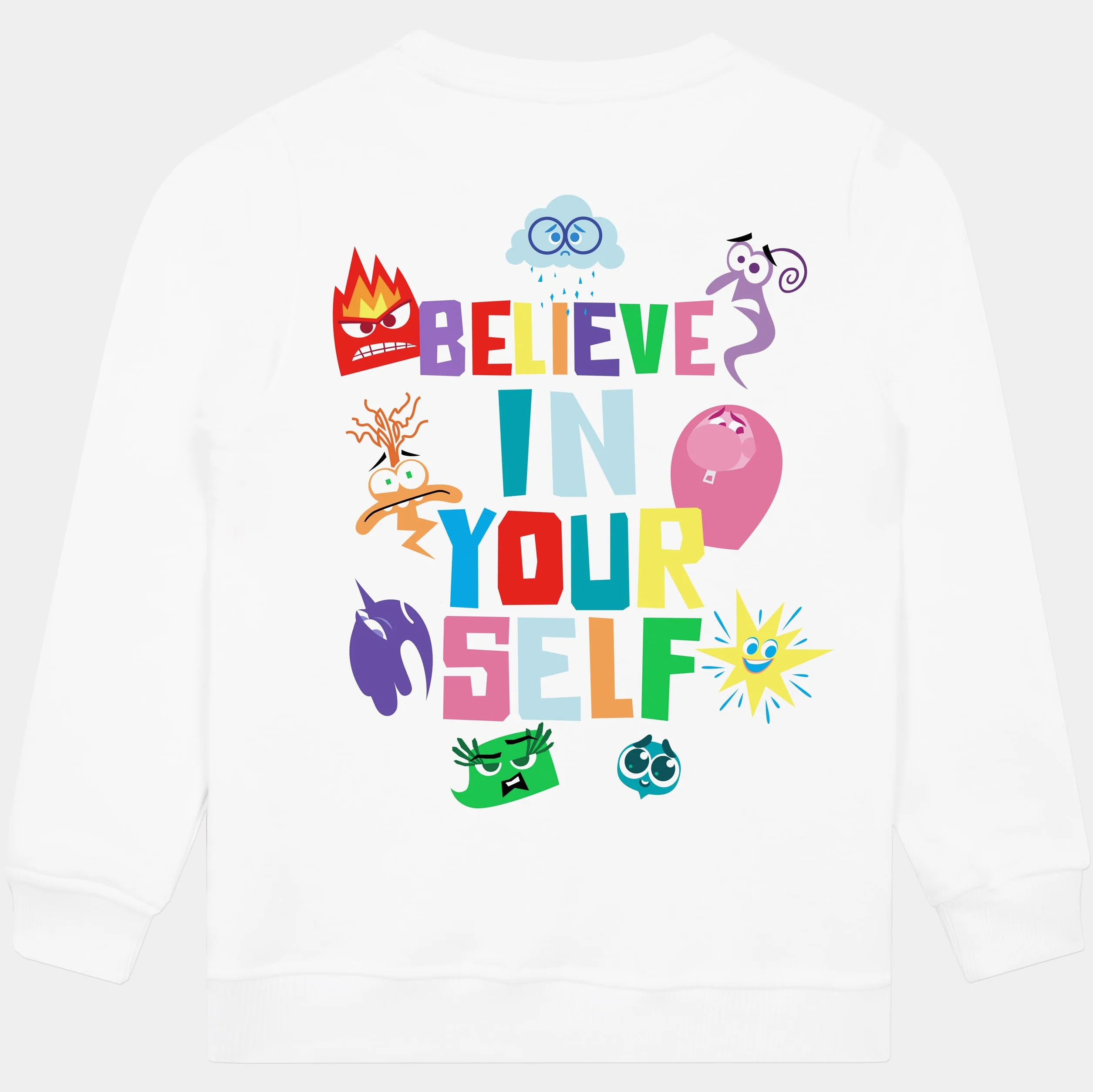 Disney Felpa Inside out 2 Personaggi Felpa Bambina | Felpe Ragazza | Maglione Ragazza | 3 E 13 Anni